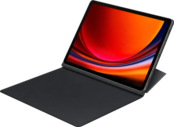 Galaxy Tab S10 Ultra/S9 Ultra Smart Book Cover - Zwart