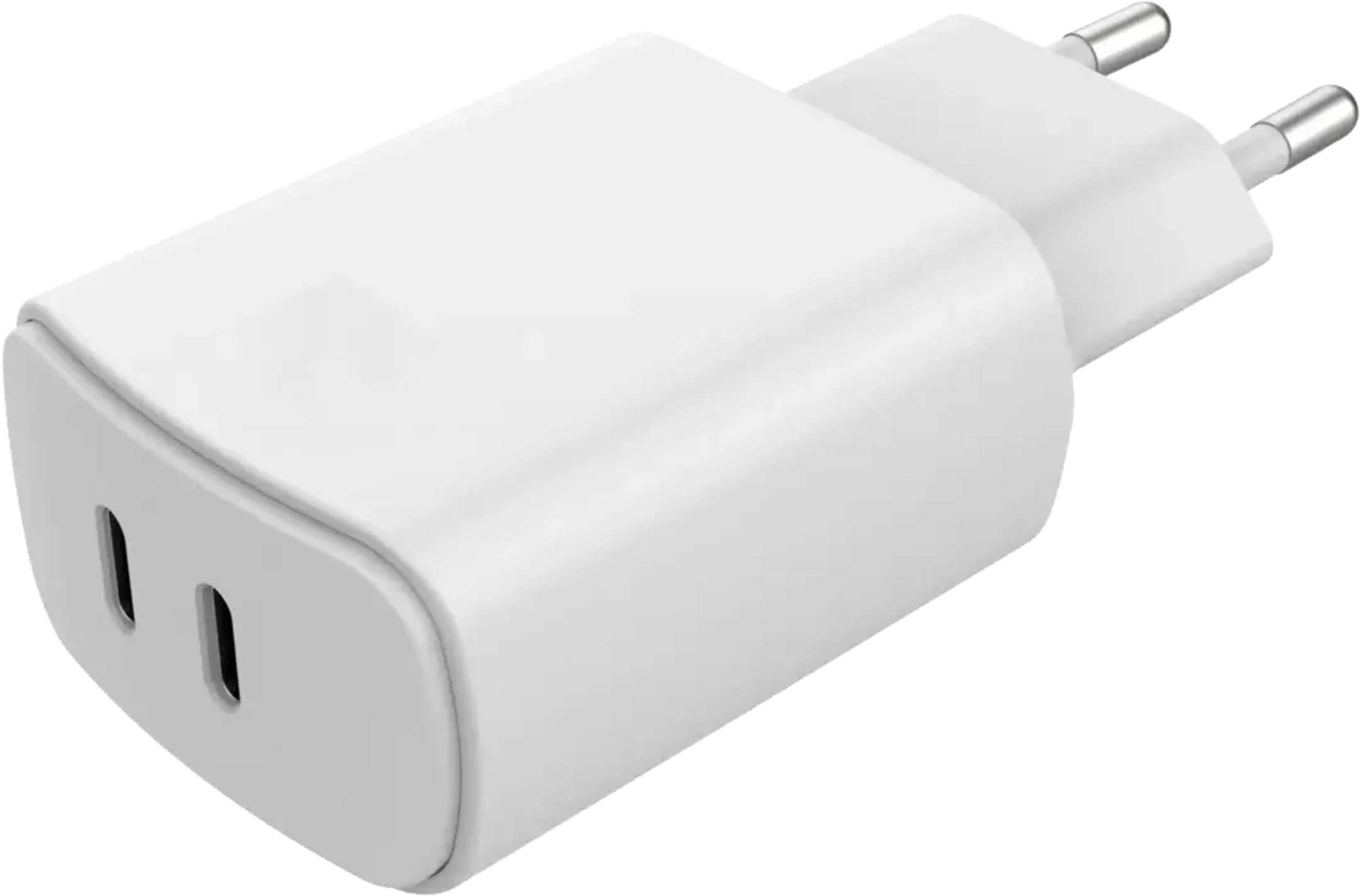 Bundle product 20 W 2x USB C oplader - Wit