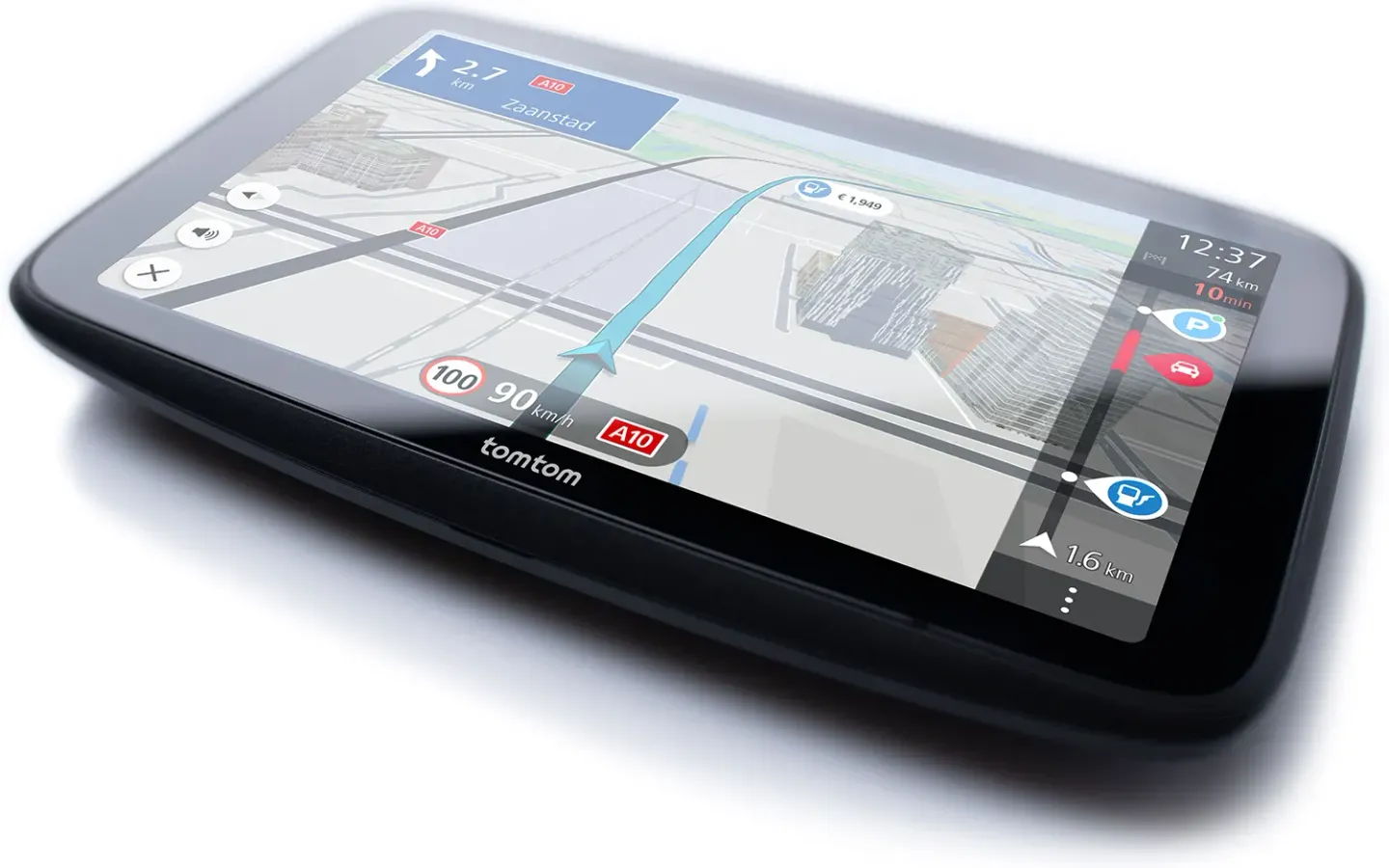 Brotect Pellicola Protettiva Trasparente Anti-impronta Per TomTom GO Superior 7" (2 Pezzi) - Made In Germany