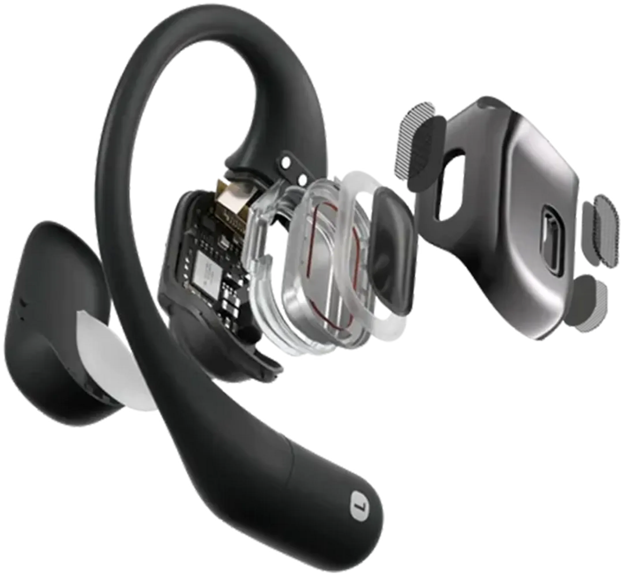 Shokz OPENFIT oortjes - Zwart image