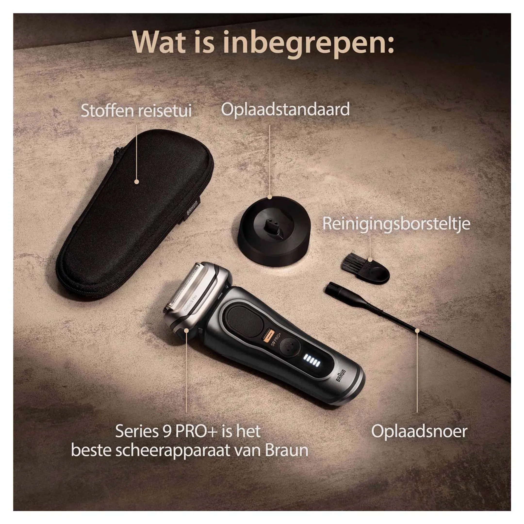 Braun Scheerapparaat Series 9 Pro+ 9515s image