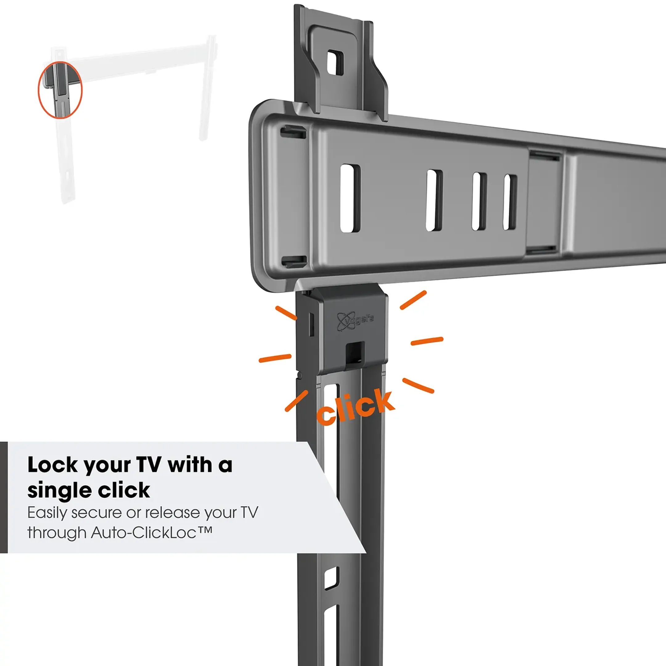Vogels Support TV TVM5405 32-77 pouces - Mur image