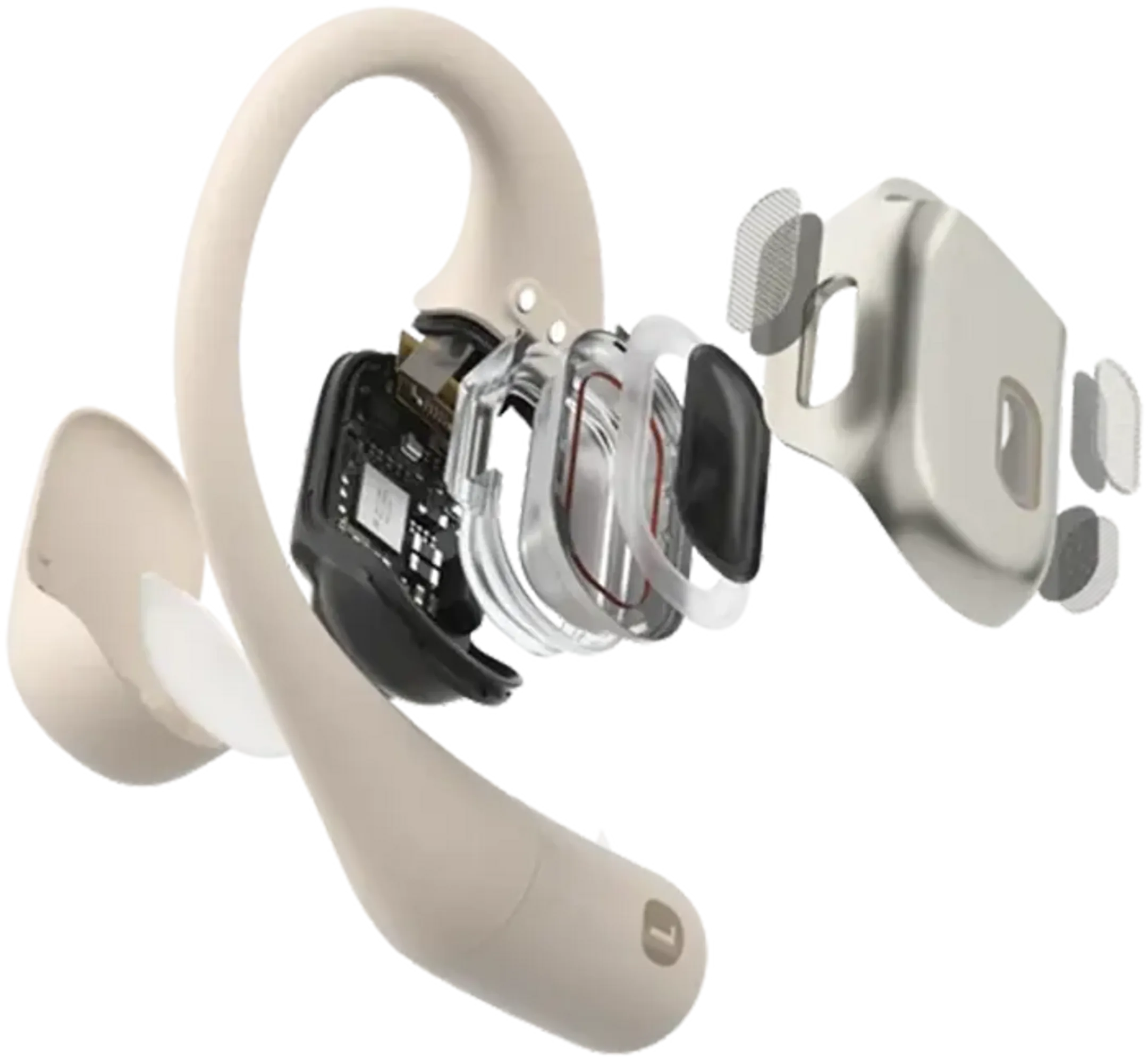 Shokz Écouteurs OPENFIT - Beige image