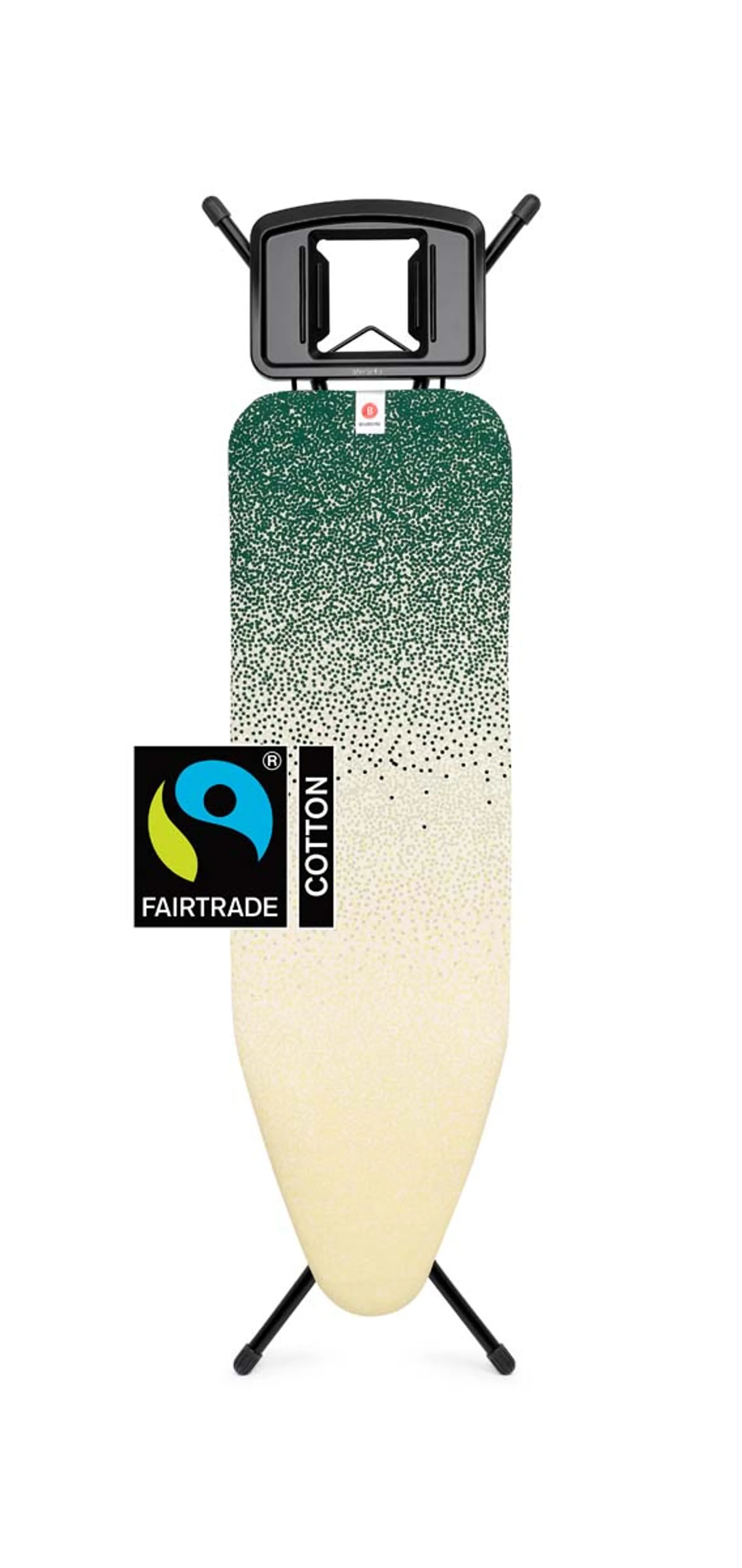 Brabantia Planche à repasser B avec repose-fer - 124x38 cm - Coton Fairtrade - New Dawn  image