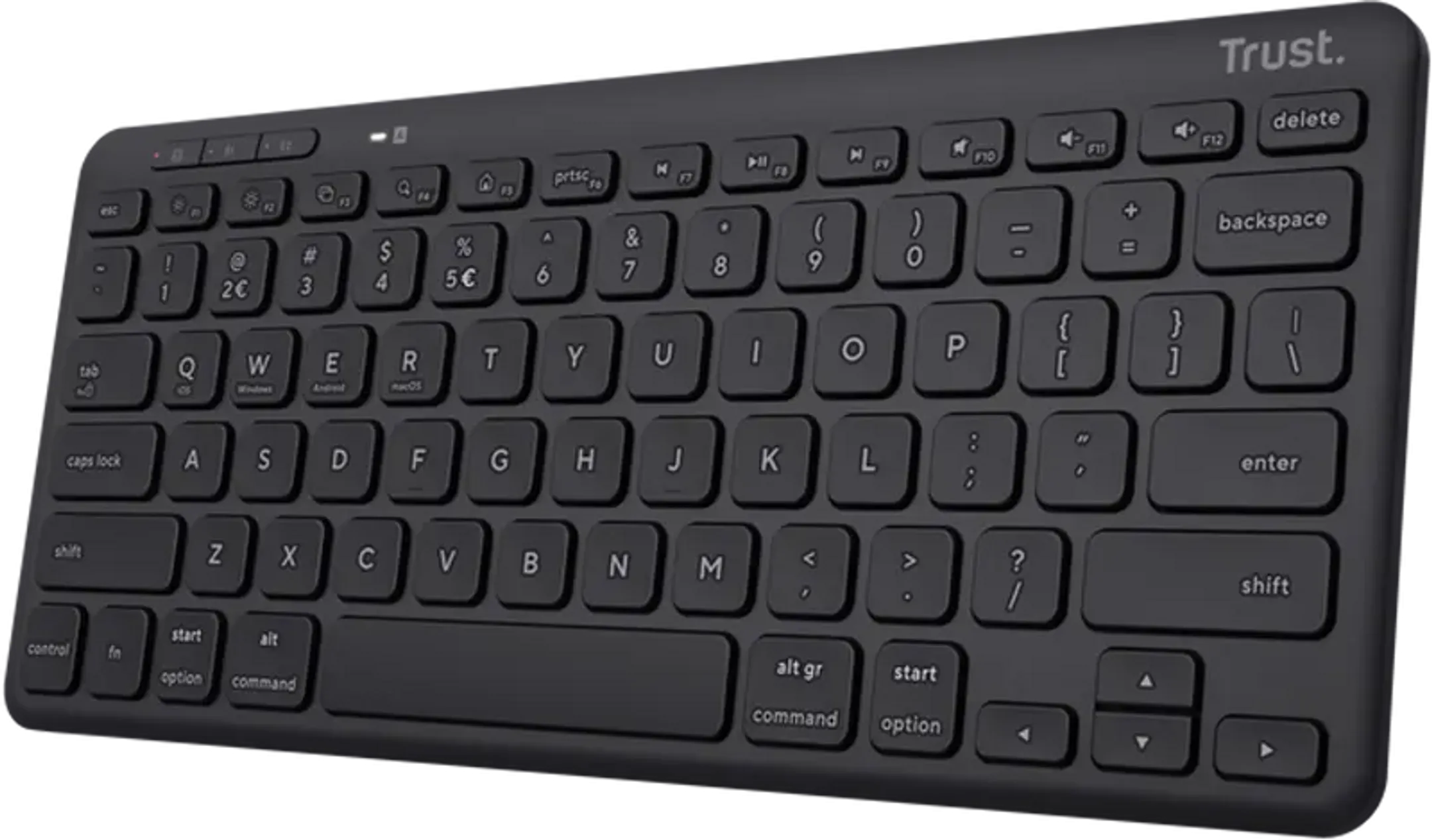 Trust Clavier compact sans fil Lyra (AZERTY BE) image