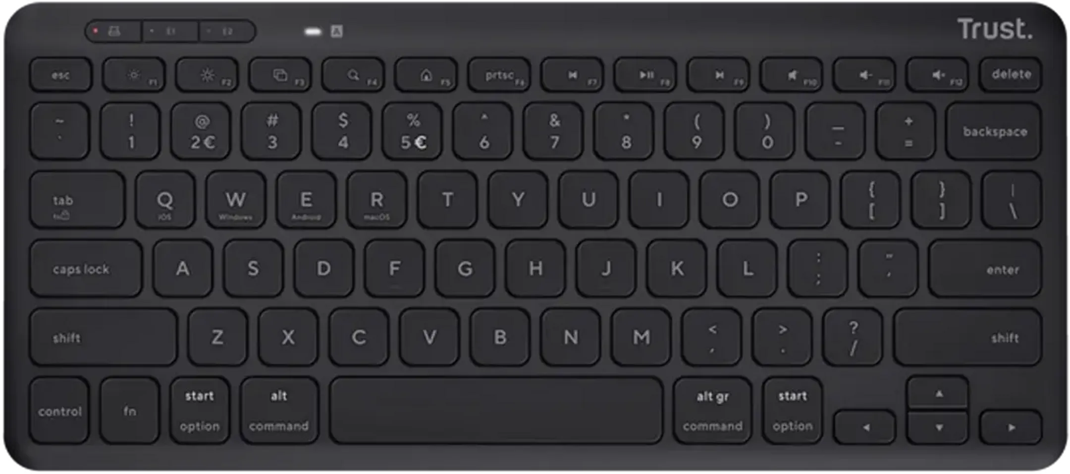 Lyra compacte draadloze toetsenbord (AZERTY BE)