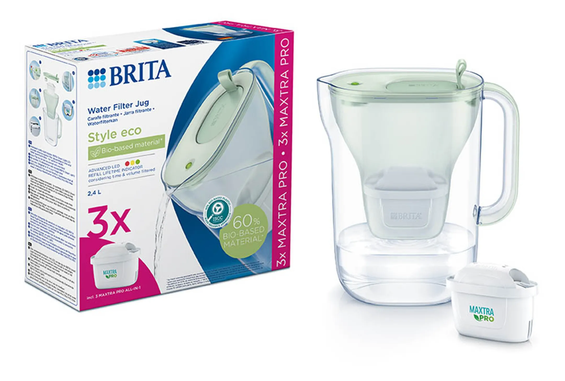 Waterfilterkan ECO Green + 3 Maxtra Pro All-In-1
