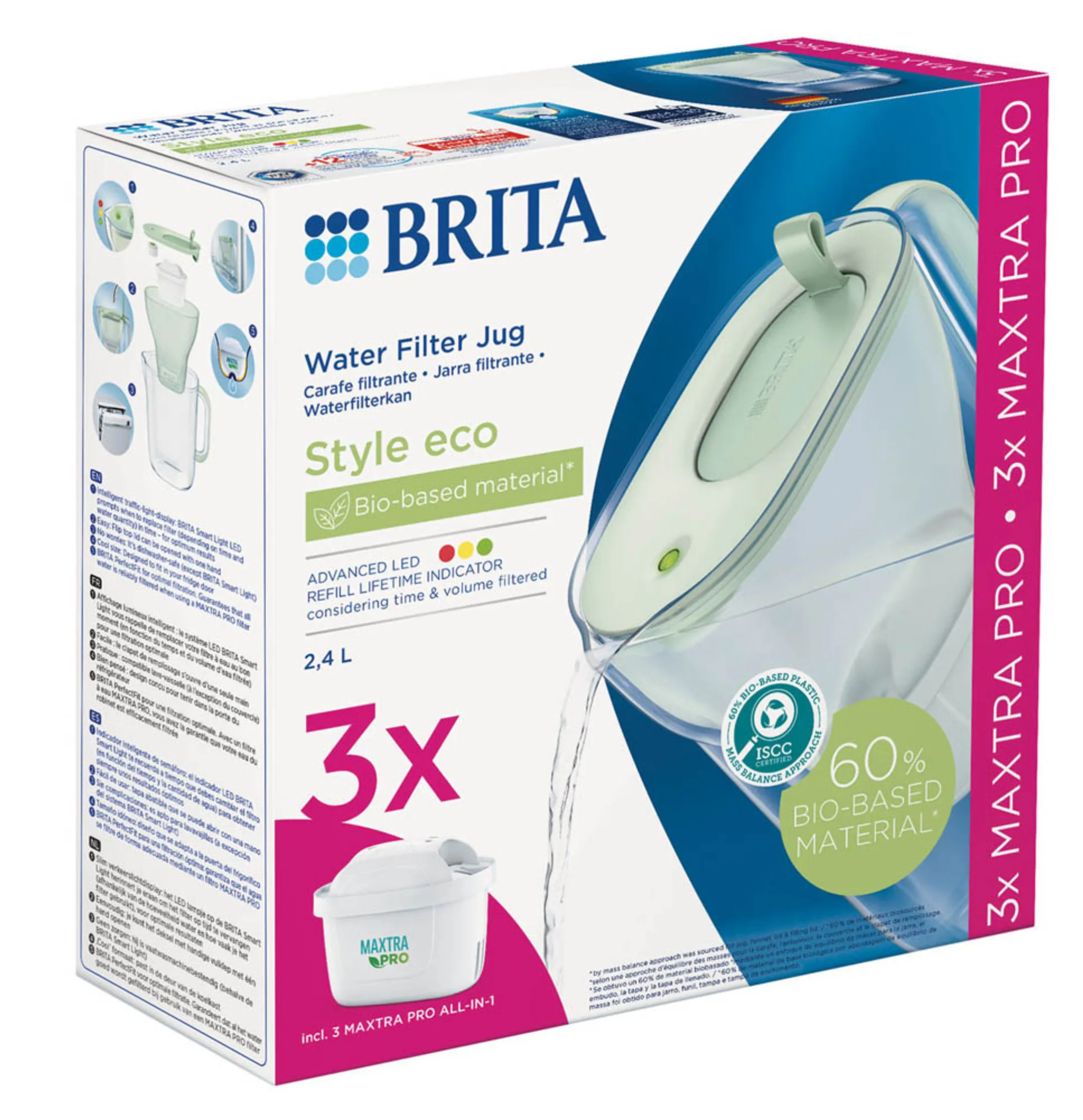 Brita Waterfilterkan ECO Green + 3 Maxtra Pro All-In-1 image