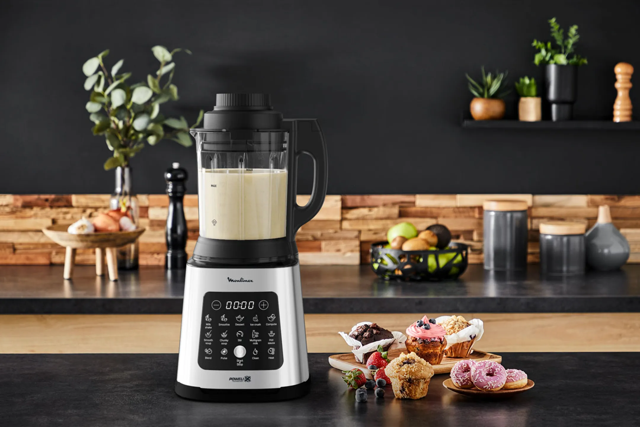 Moulinex Blender Perfectmix Cook LM835D10 image