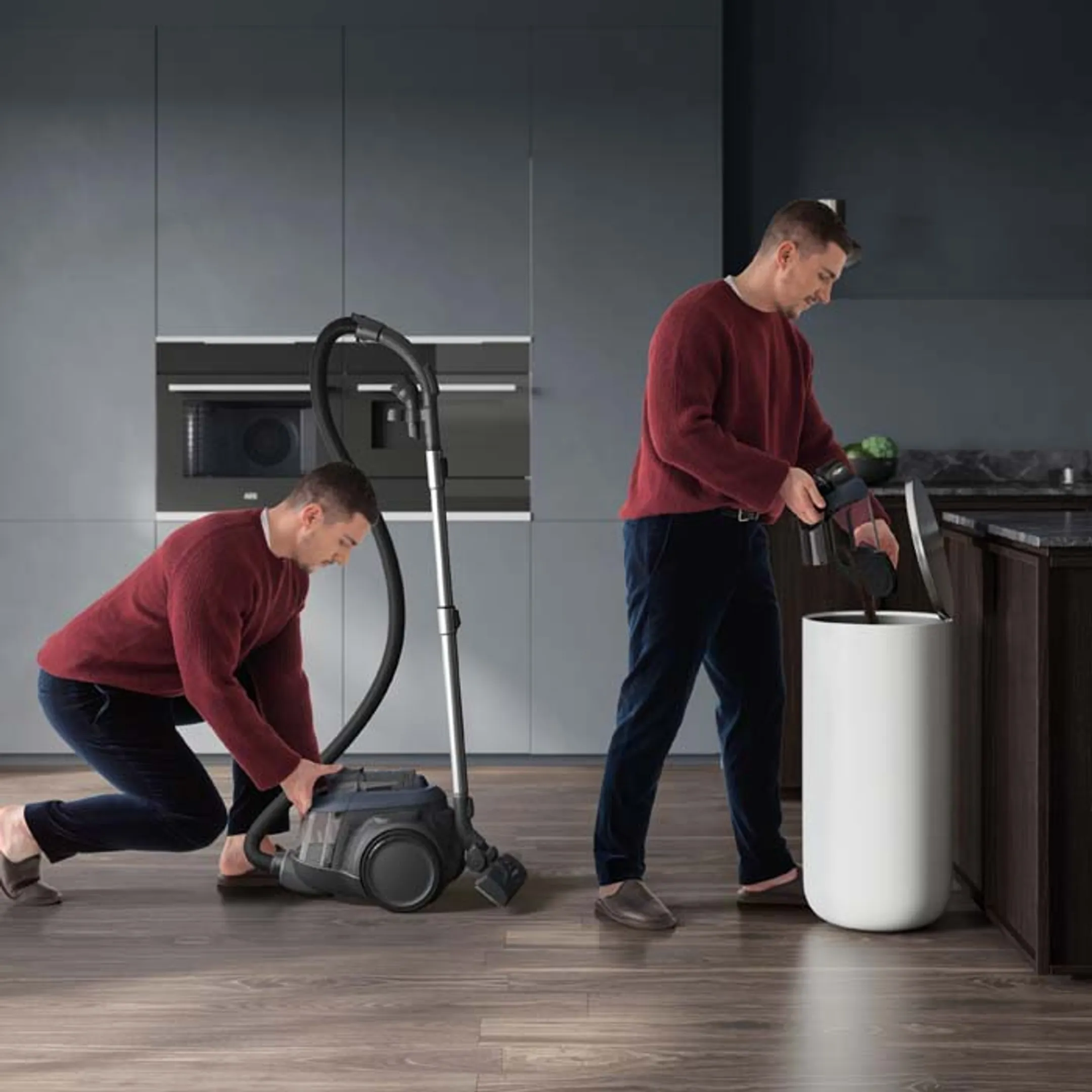 AEG Stofzuiger zonder zak ANIMAL AL61C4DB Denim Blue image