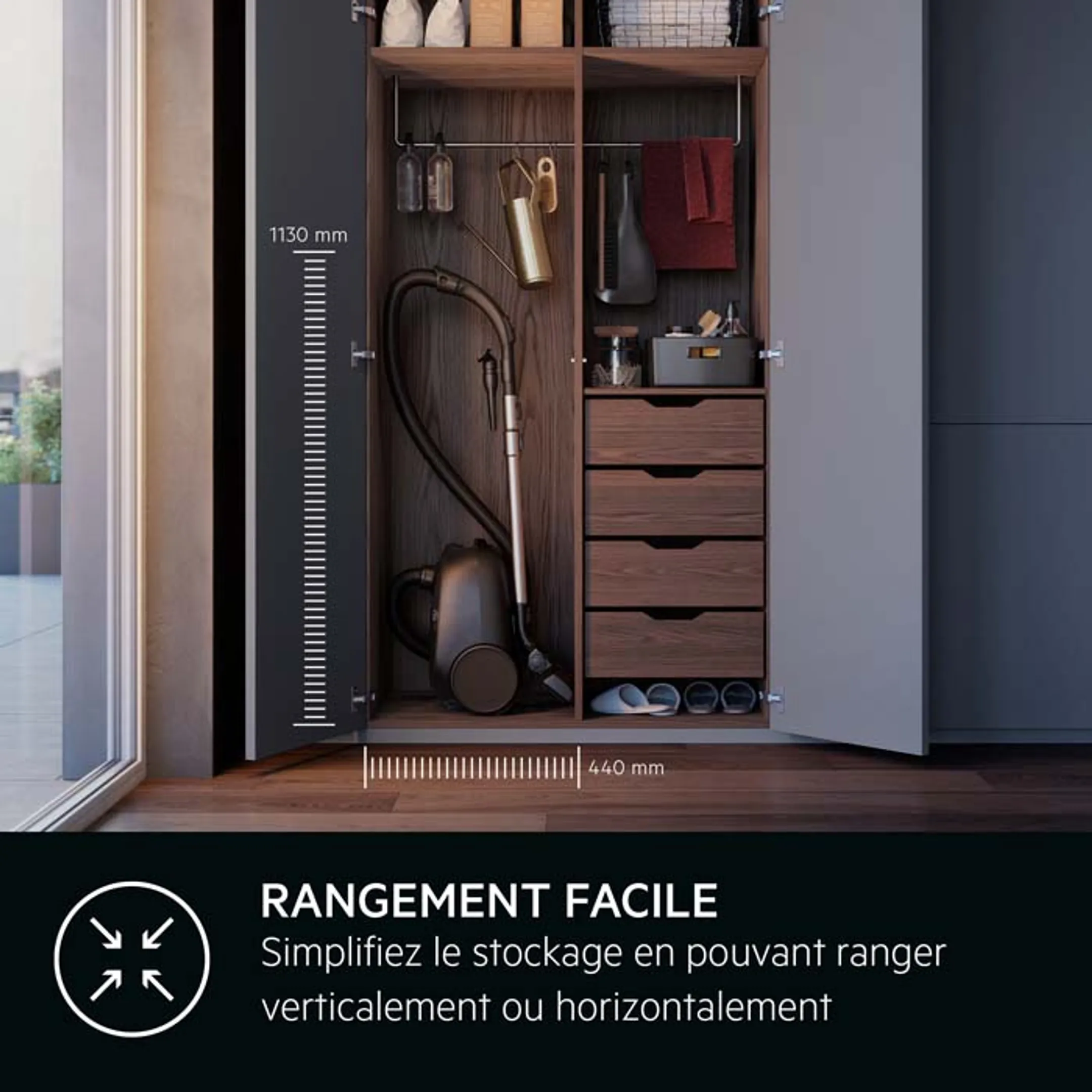 AEG Aspirateur avec sac Clean 6000 AB61C3CR image