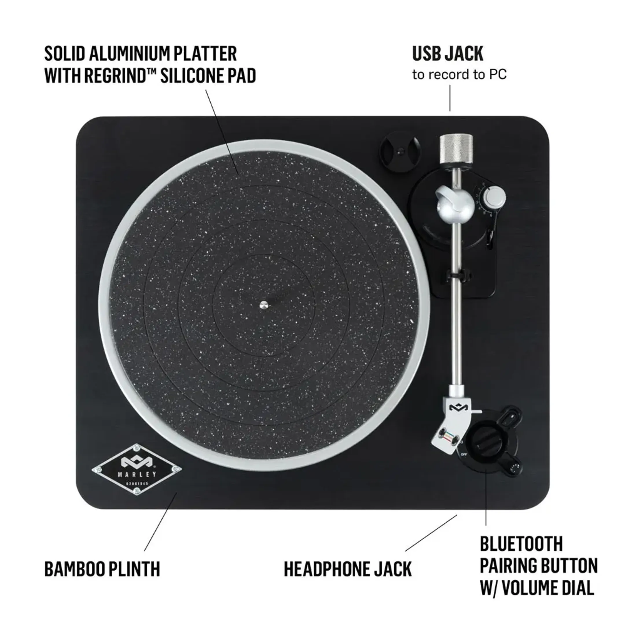 House Of Marley Stir it up platenspeler image