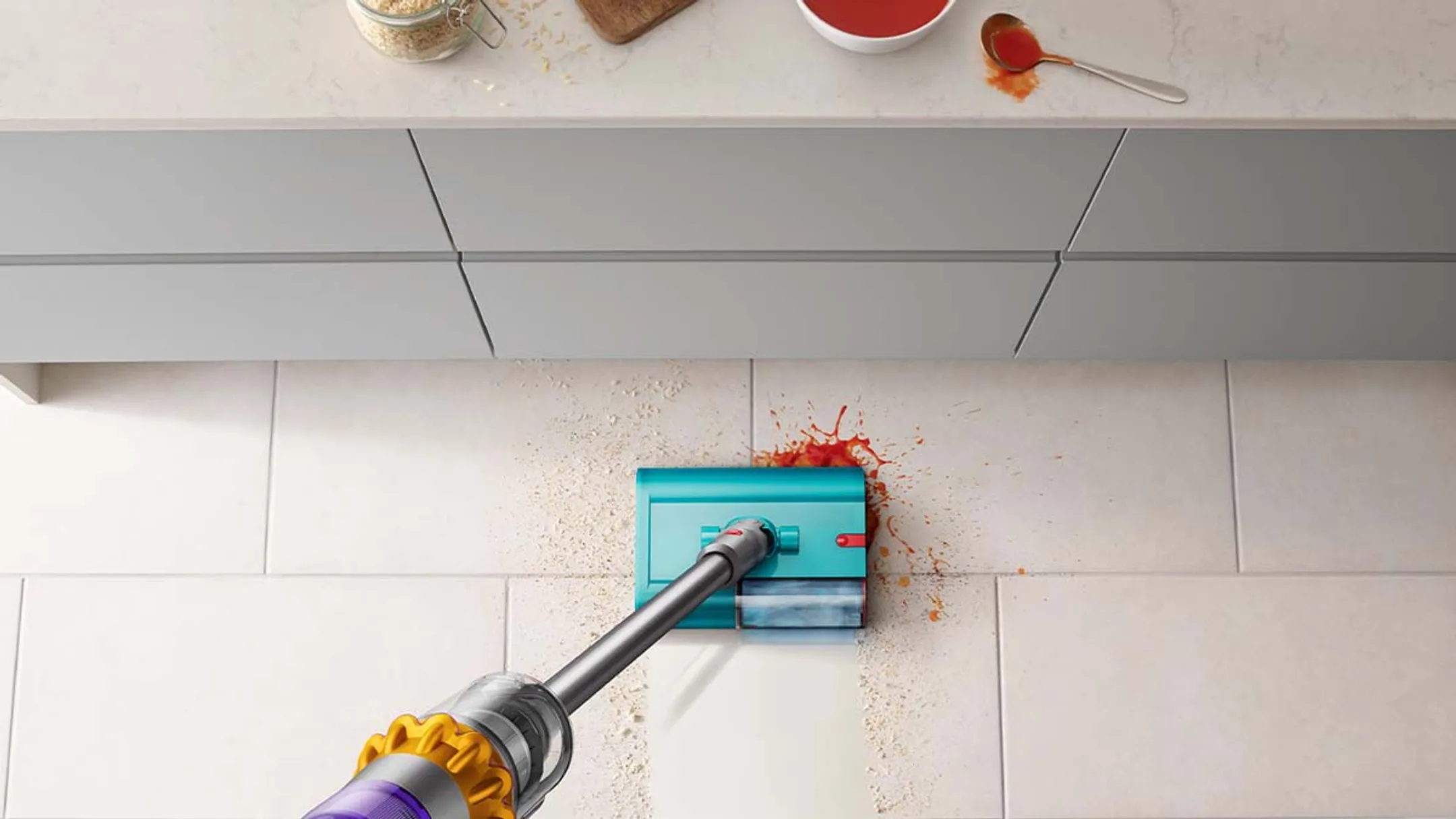 Dyson Steelstofzuiger V15s Detect Submarine image