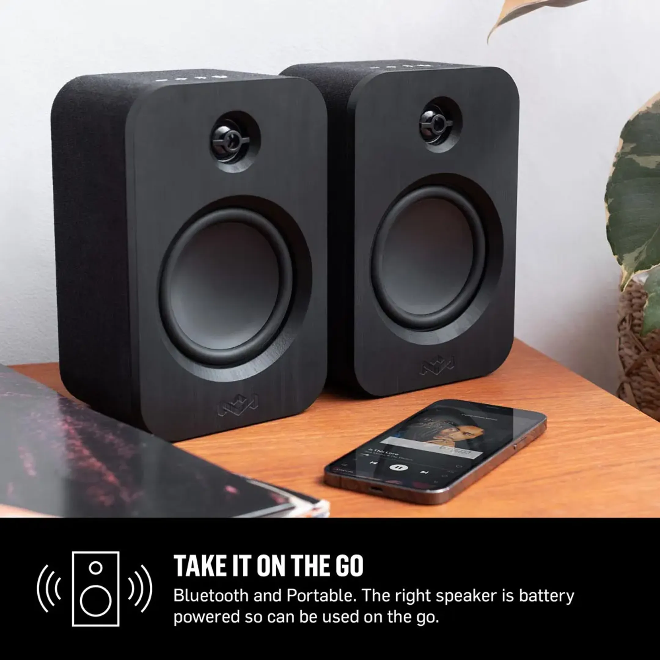House Of Marley Enceinte Get Together Duo - Noir image