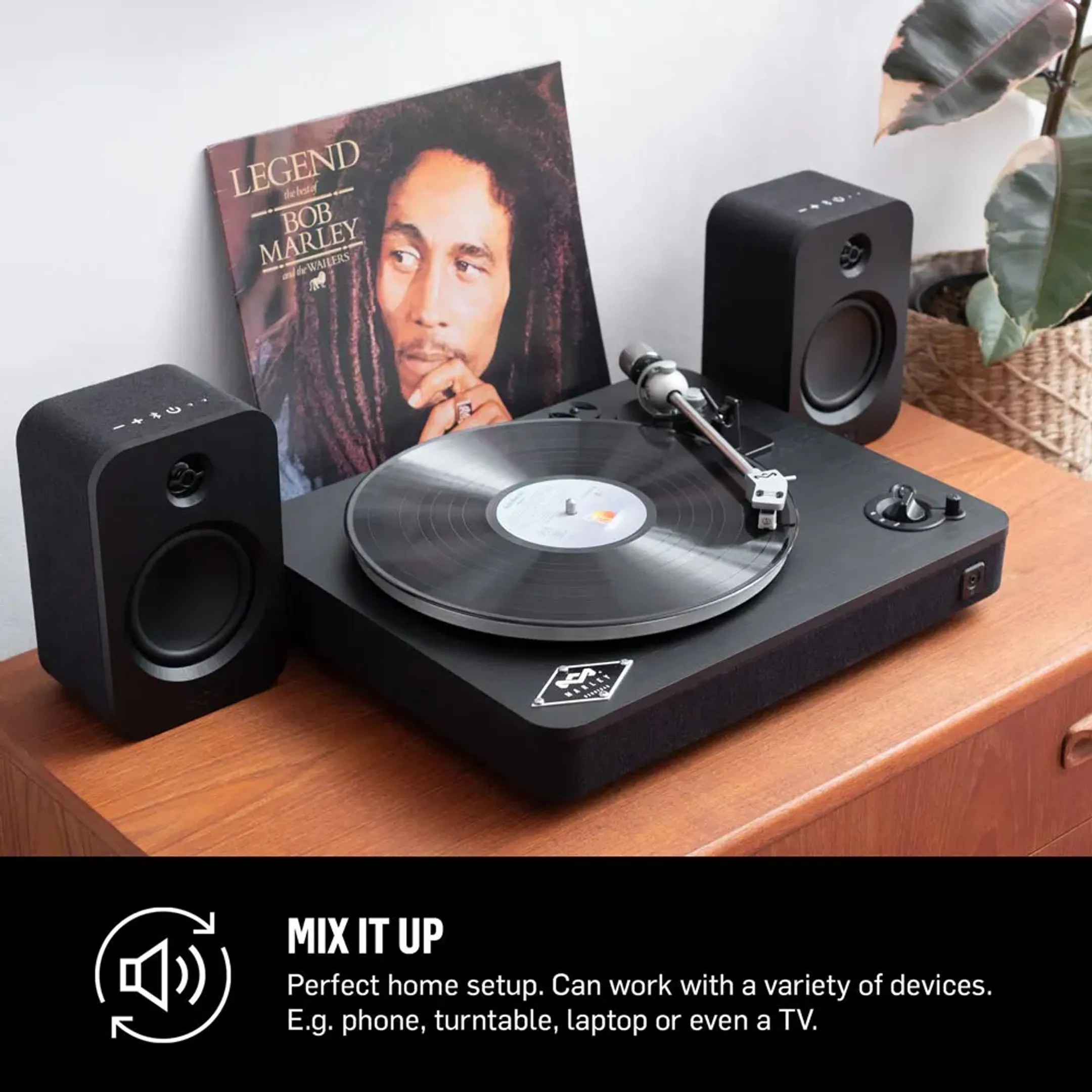 House Of Marley Enceinte Get Together Duo - Noir image