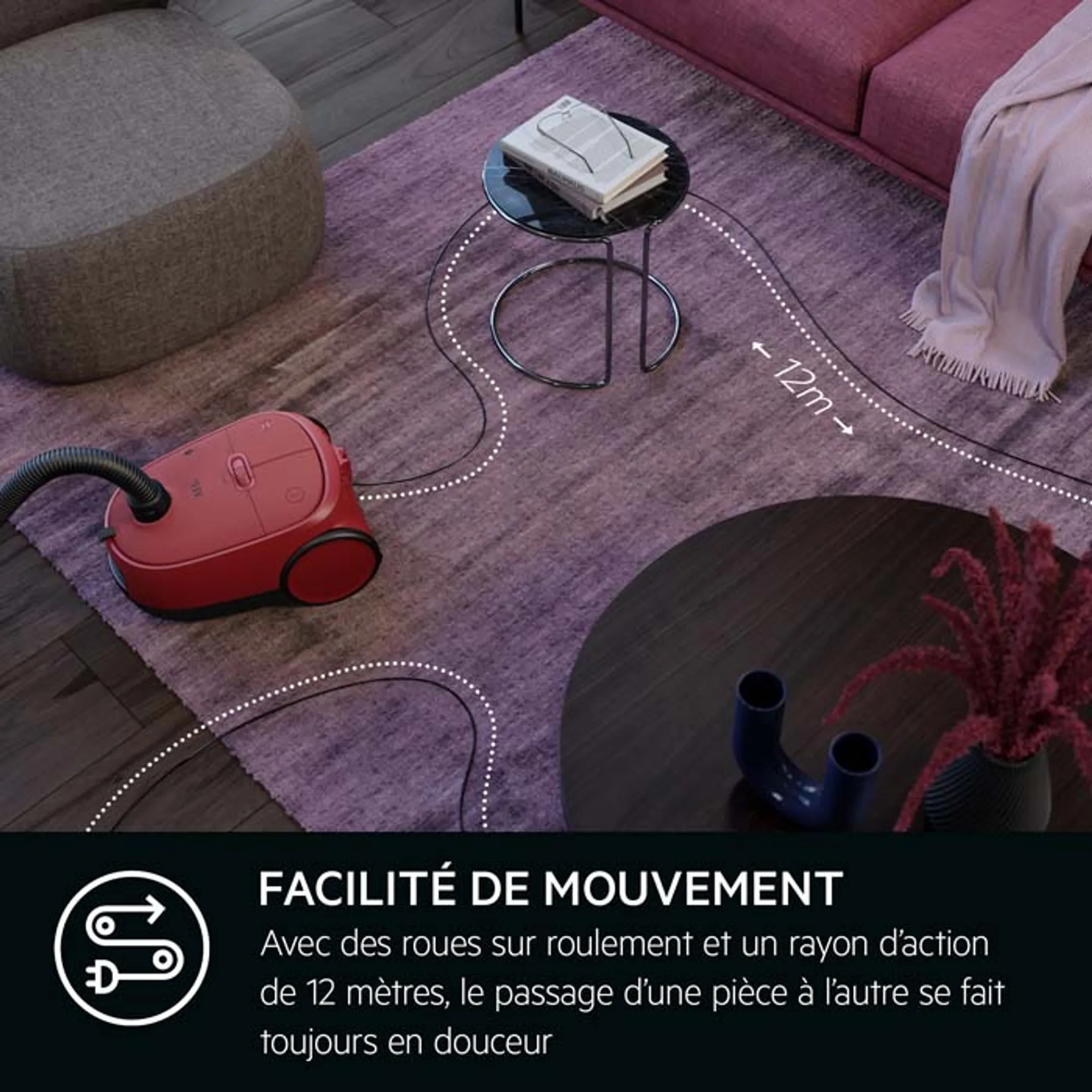 AEG Aspirateur avec sac Clean 6000 AB61C3CR image