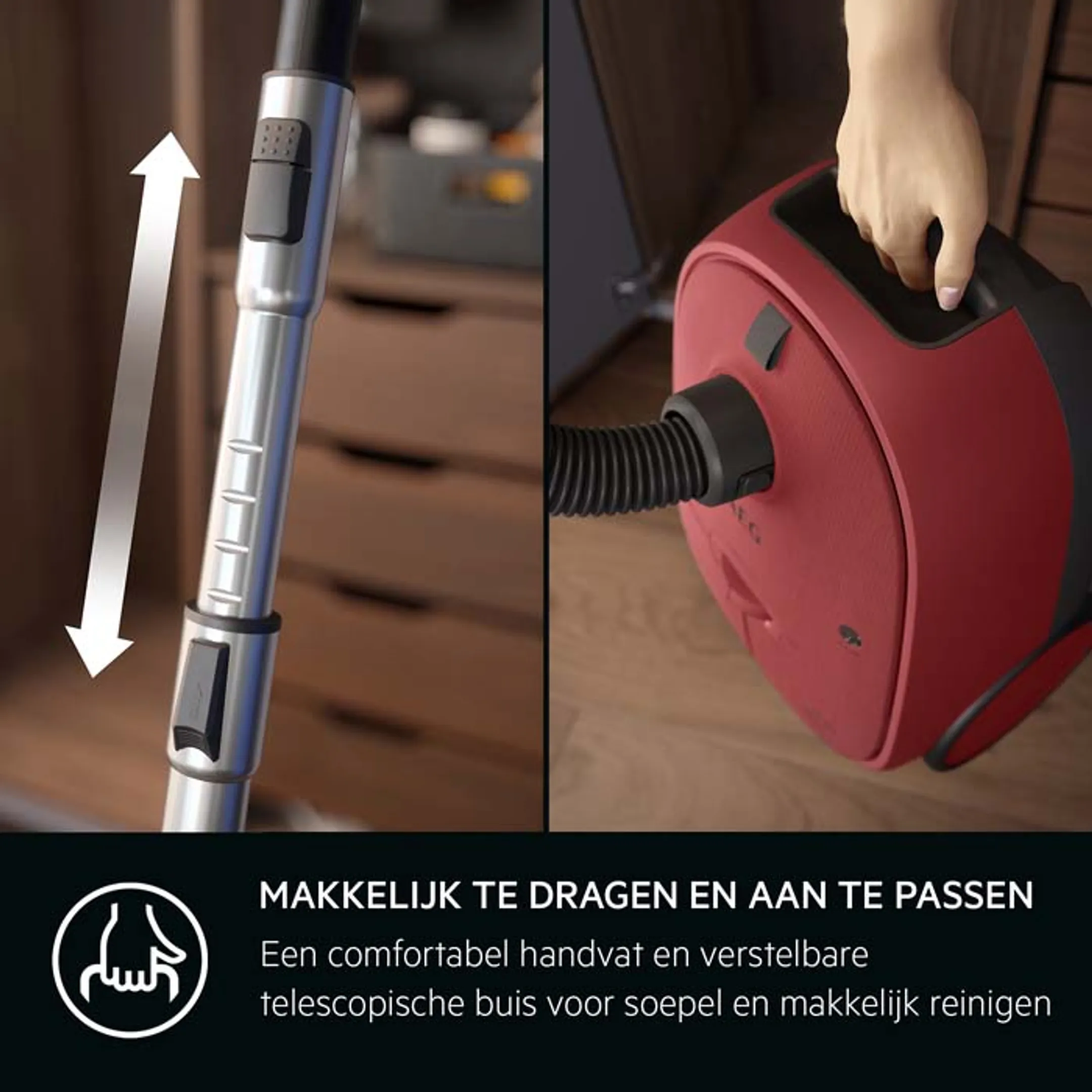 AEG Sledestofzuiger met zak Clean 6000 AB61C3CR image