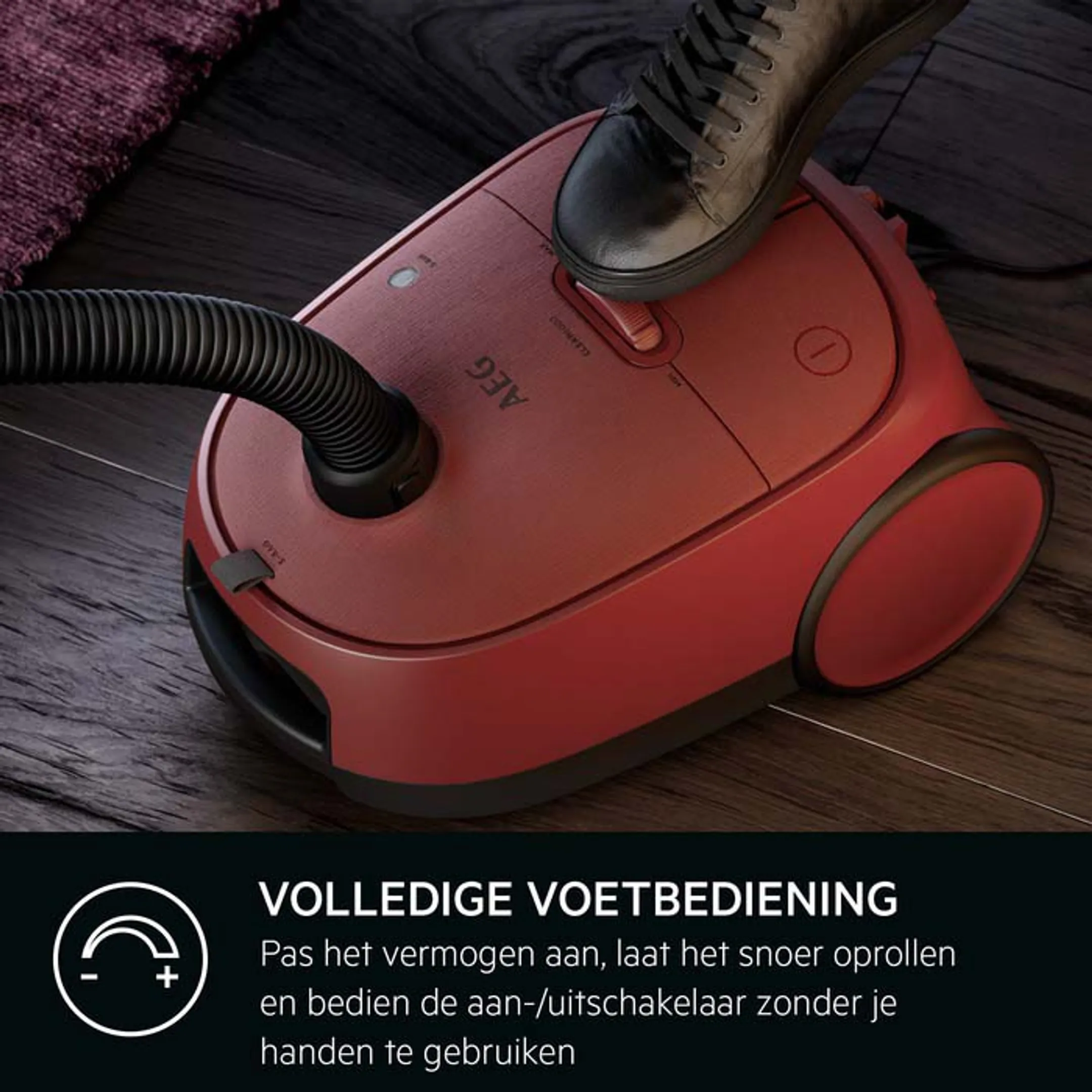 AEG Sledestofzuiger met zak Clean 6000 AB61C3CR image