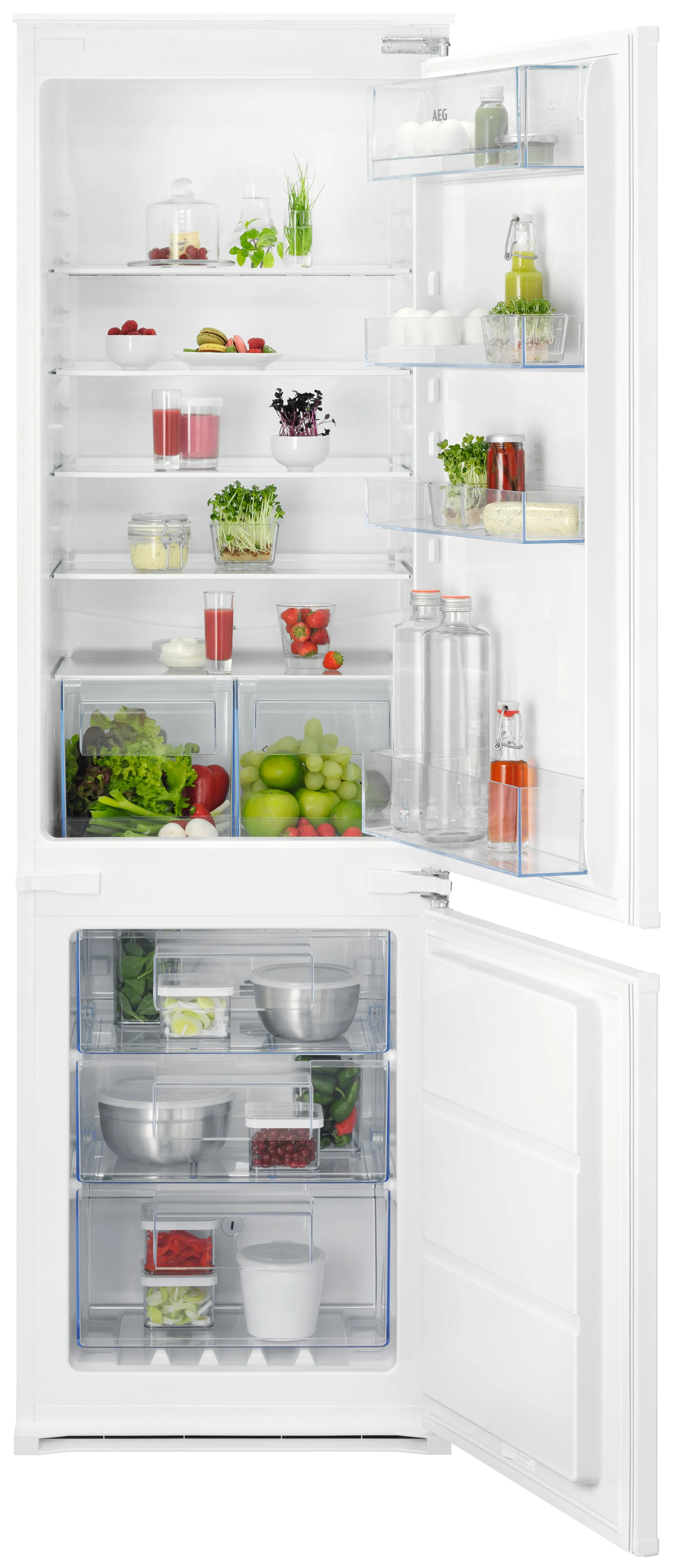 Combi frigo congélateur encastrable TSC6N181ES TwinTech®