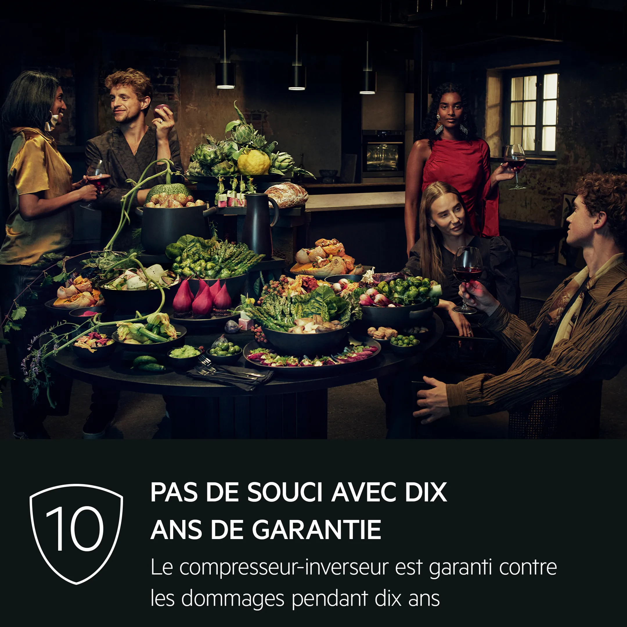 AEG Combi frigo congélateur encastrable TSC6N181ES TwinTech® image