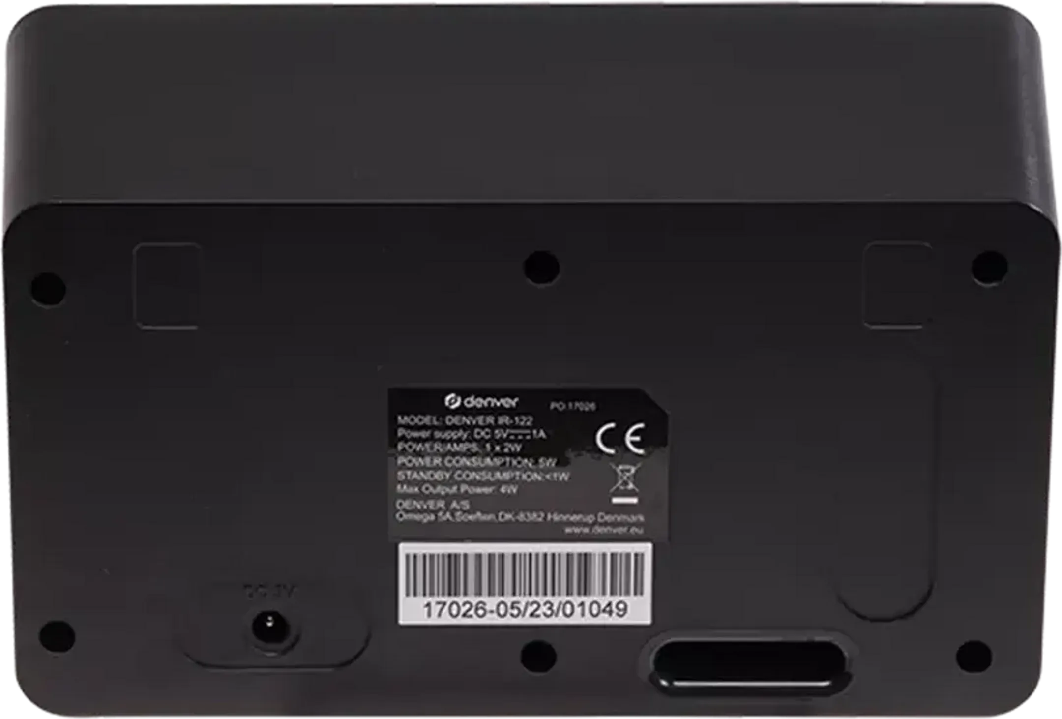 Denver Internetradio - IR-122 - Zwart image