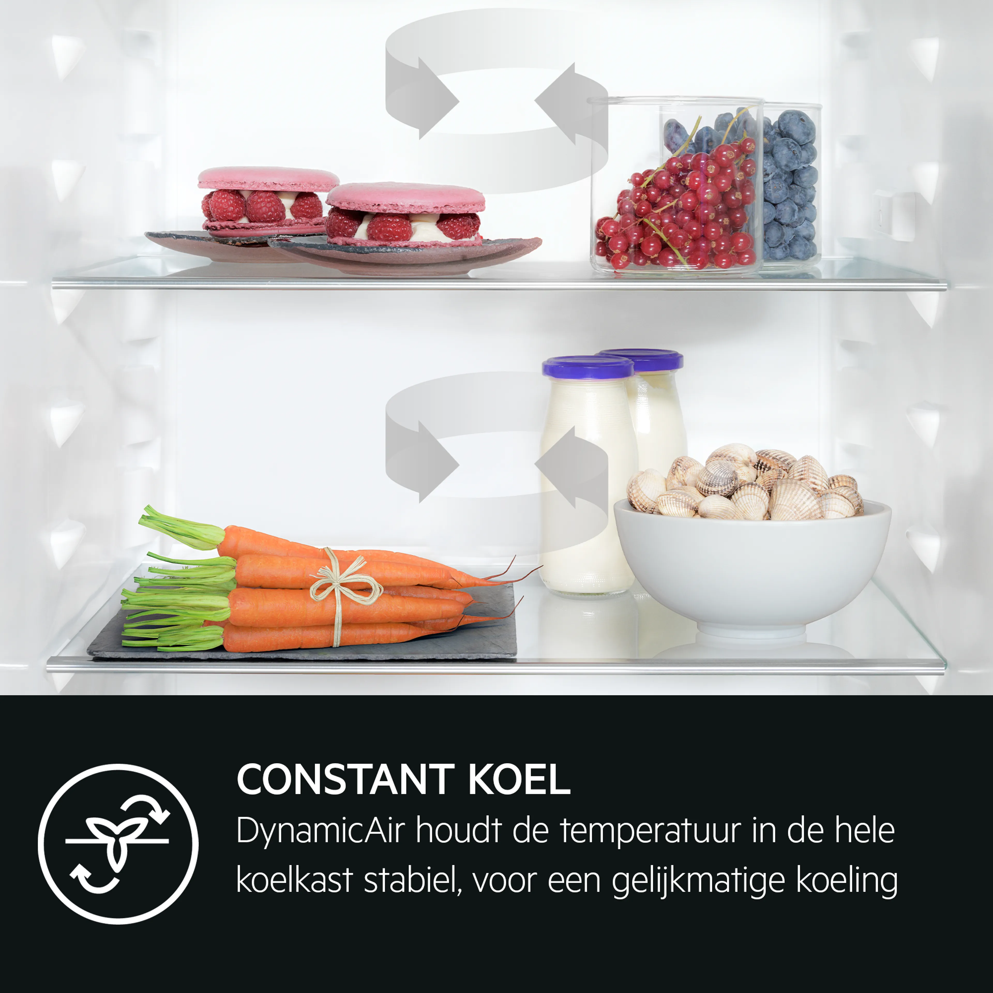 AEG Inbouw koelkast met diepvries OSC5D181ES image