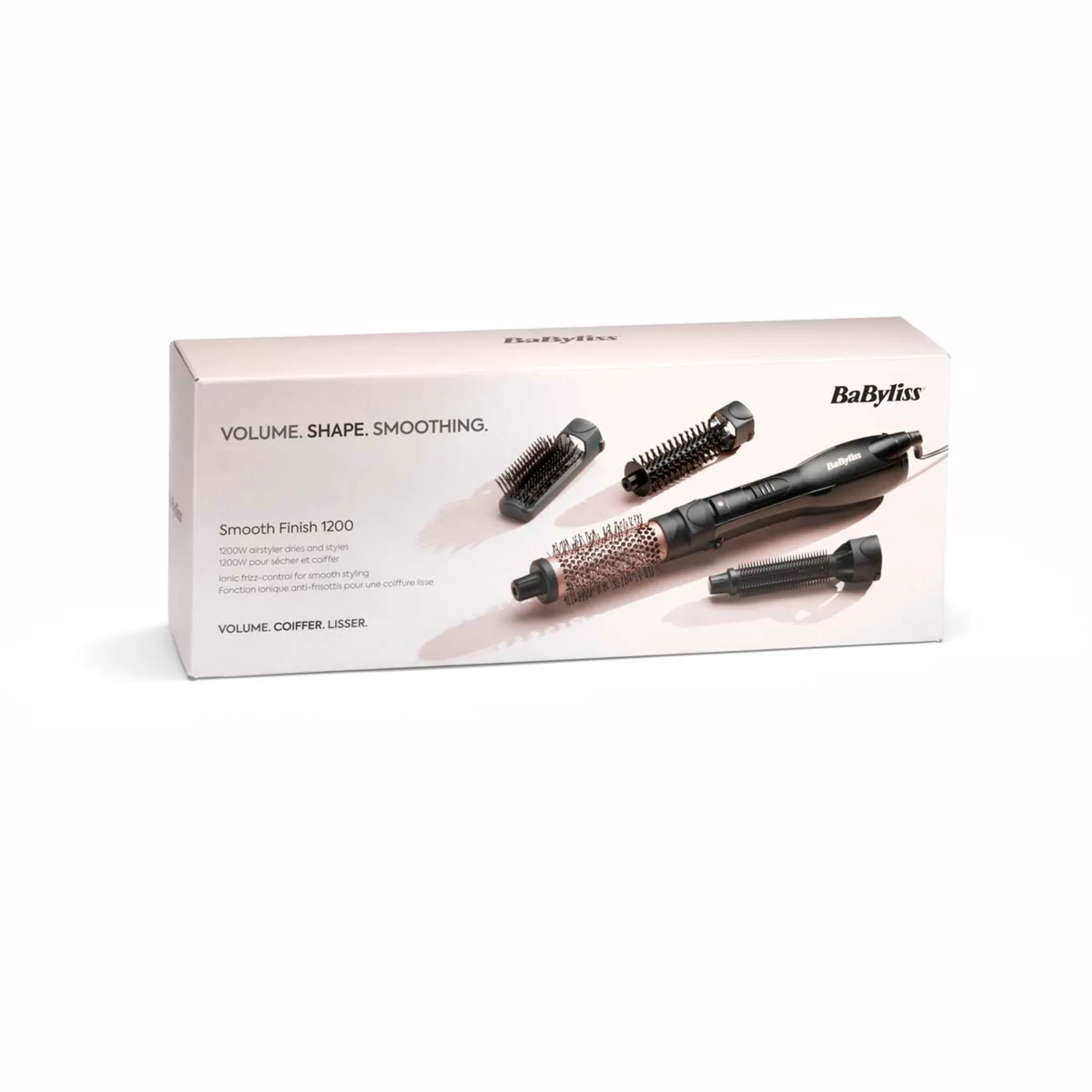 Babyliss Warme luchtborstel Smooth Finish 1200 AS122E image