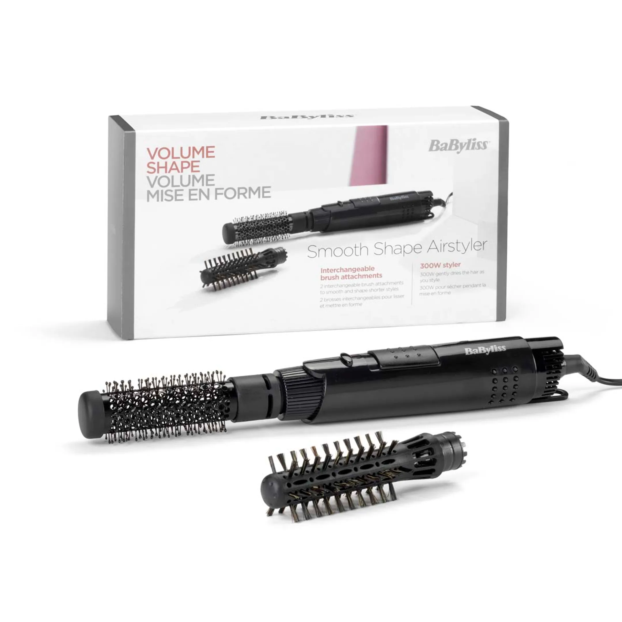Babyliss Warme luchtborstel Smooth Shape Airstyler AS86E image