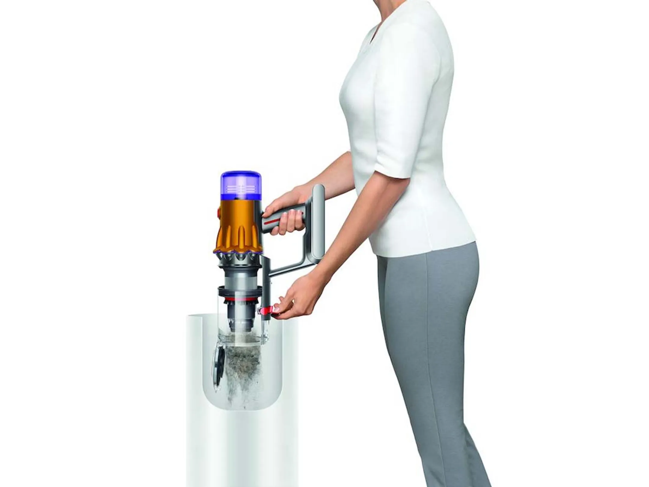 Dyson Steelstofzuiger V12 Detect Slim Absolute image