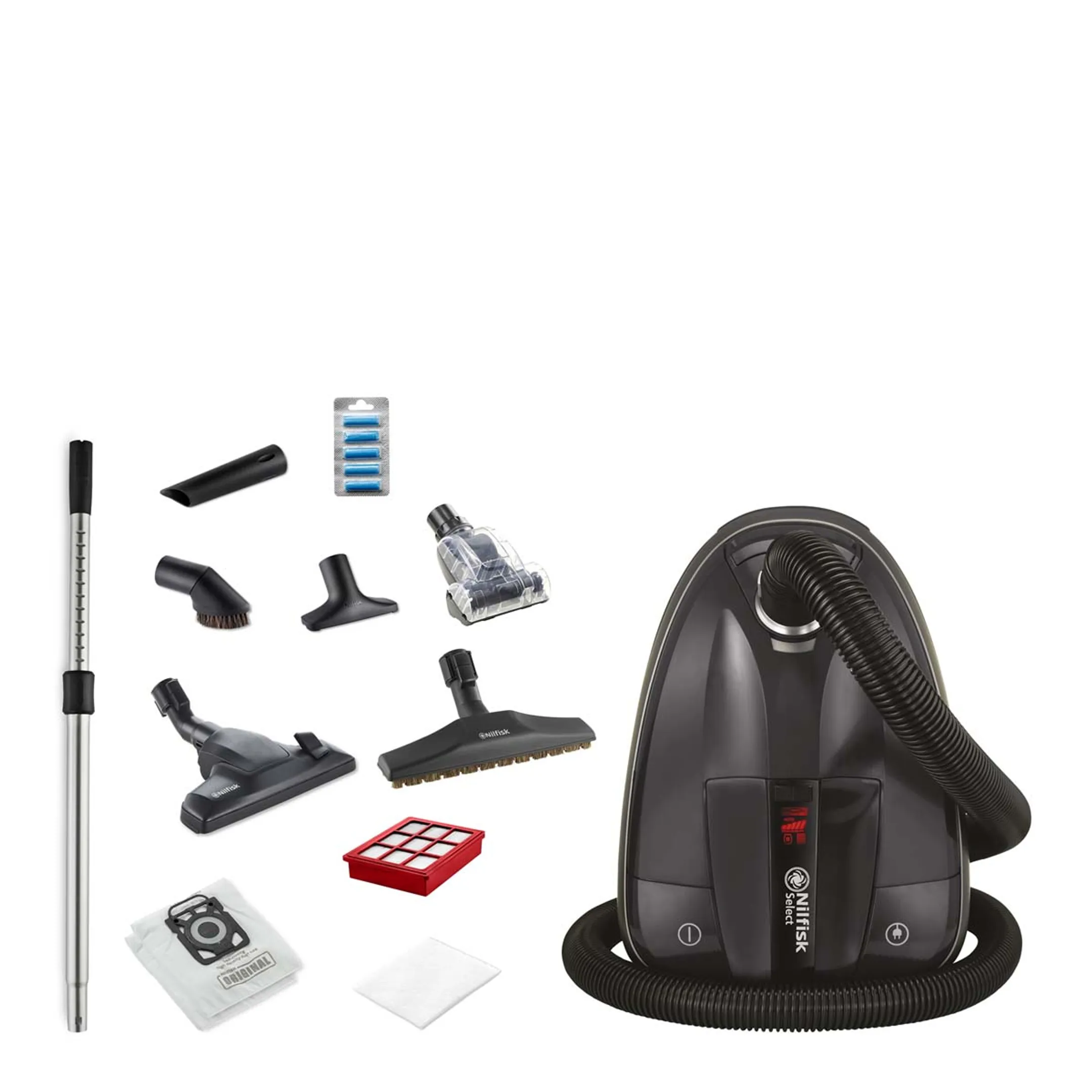 Sledestofzuiger met zak Select Pet Care