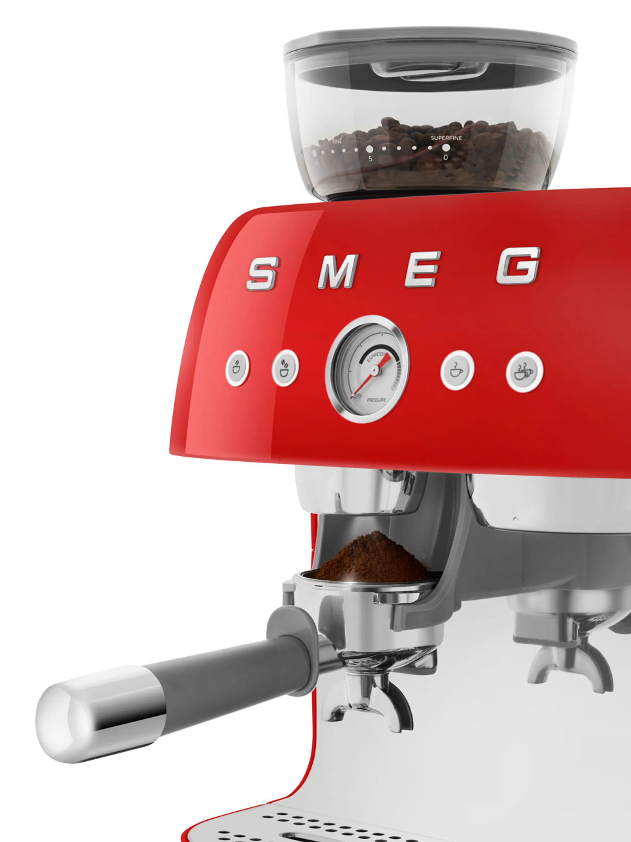 Smeg Machine à Expresso EGF03RDEU image