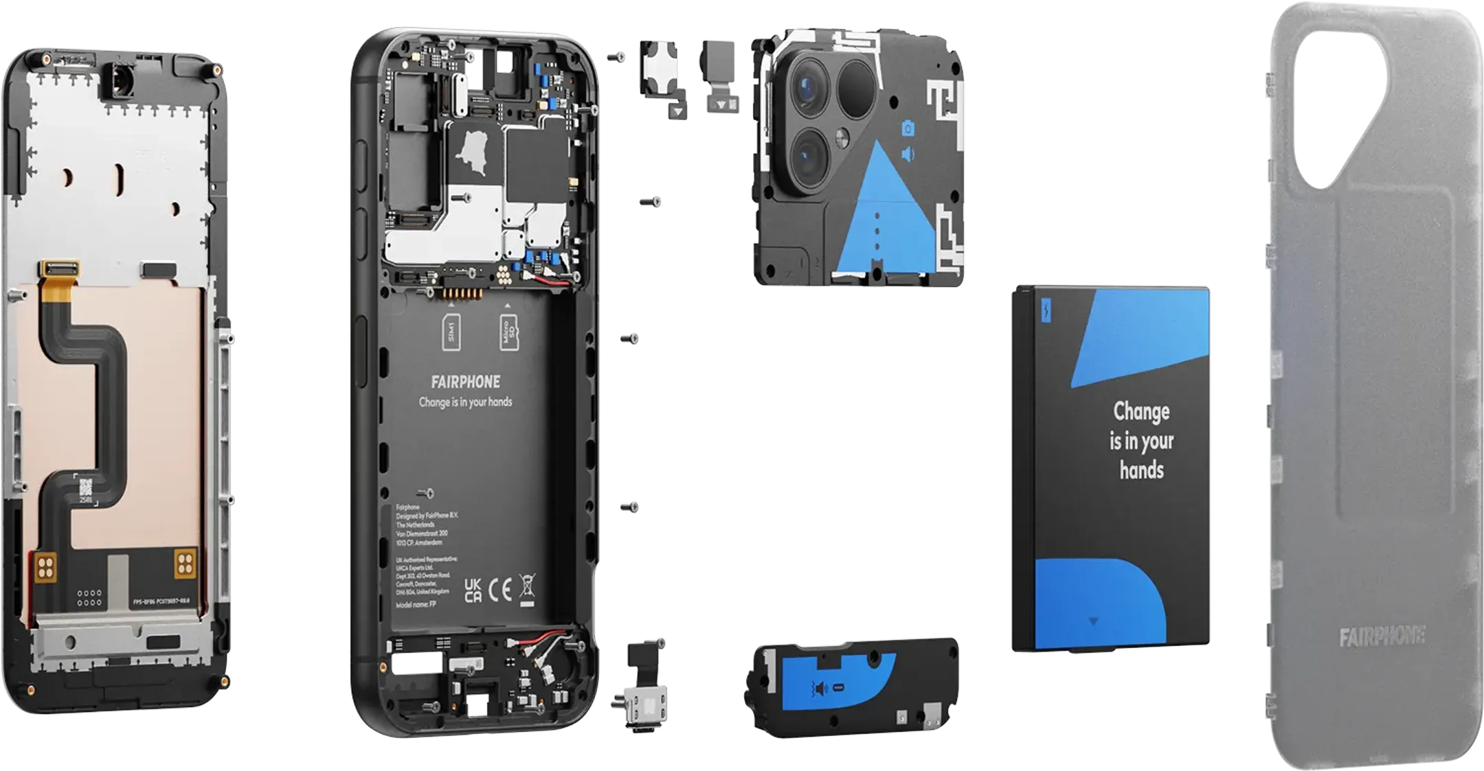 Fairphone Fairphone 5 5G 256 GB Transparant image
