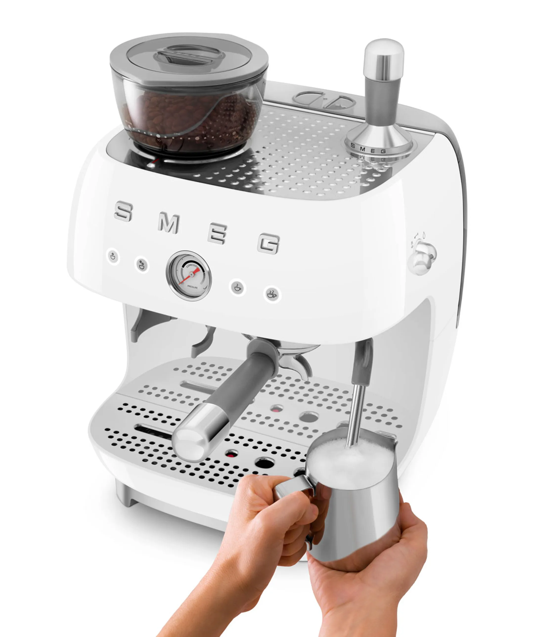 Smeg Machine à Expresso EGF03WHEU image
