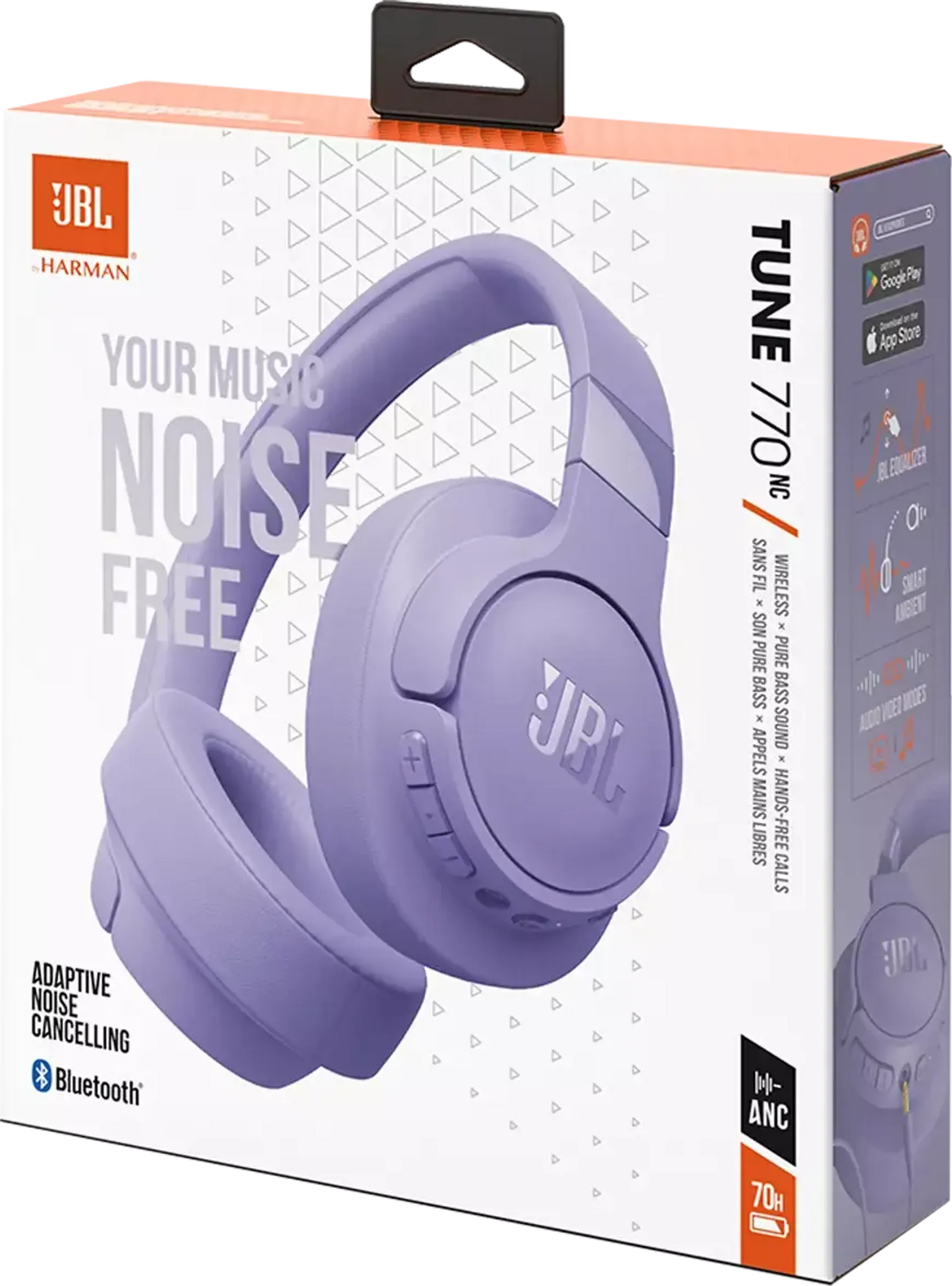 JBL Casque Tune 770NC - Mauve image