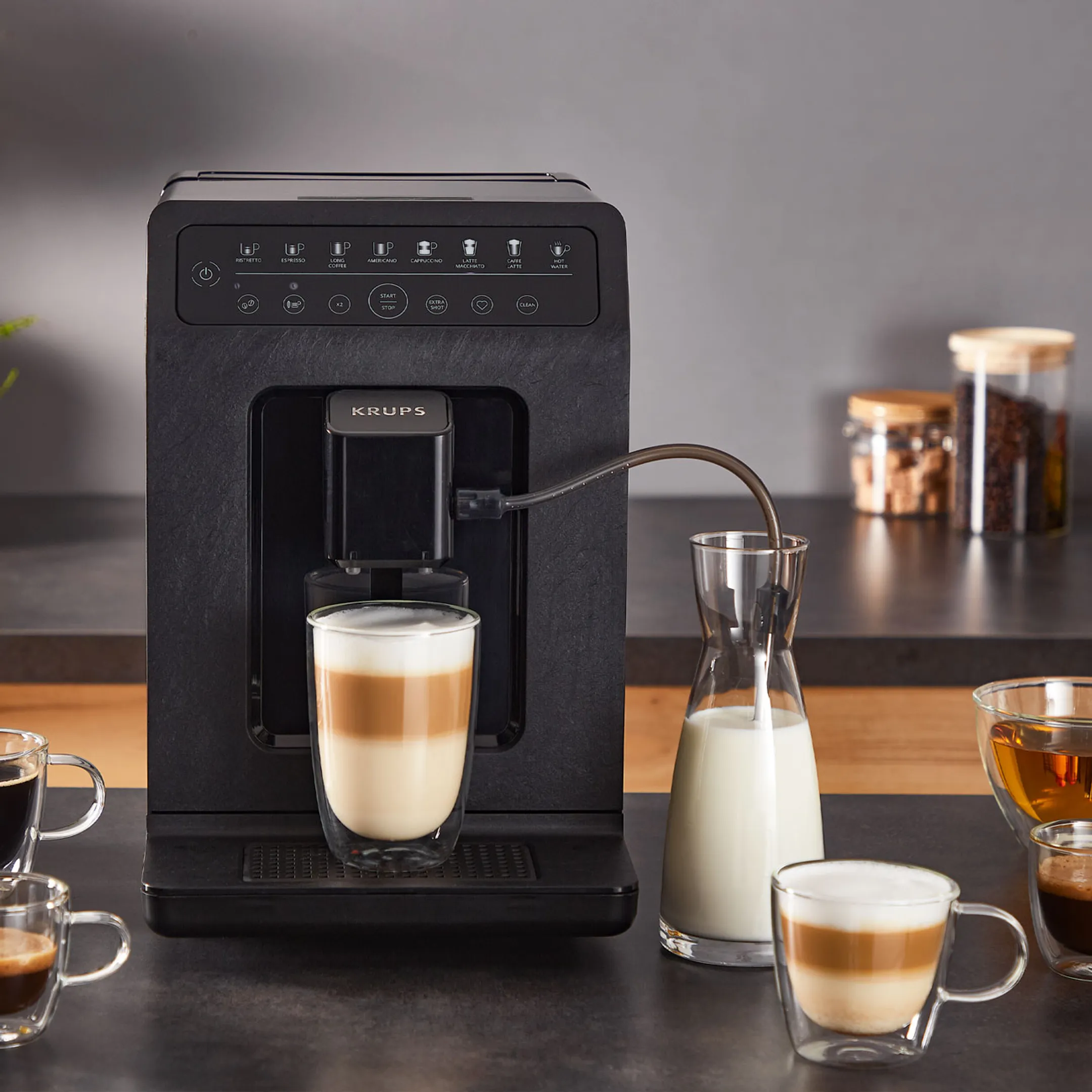 Krups Volautomatische Espressomachine YY4899FD Eco image
