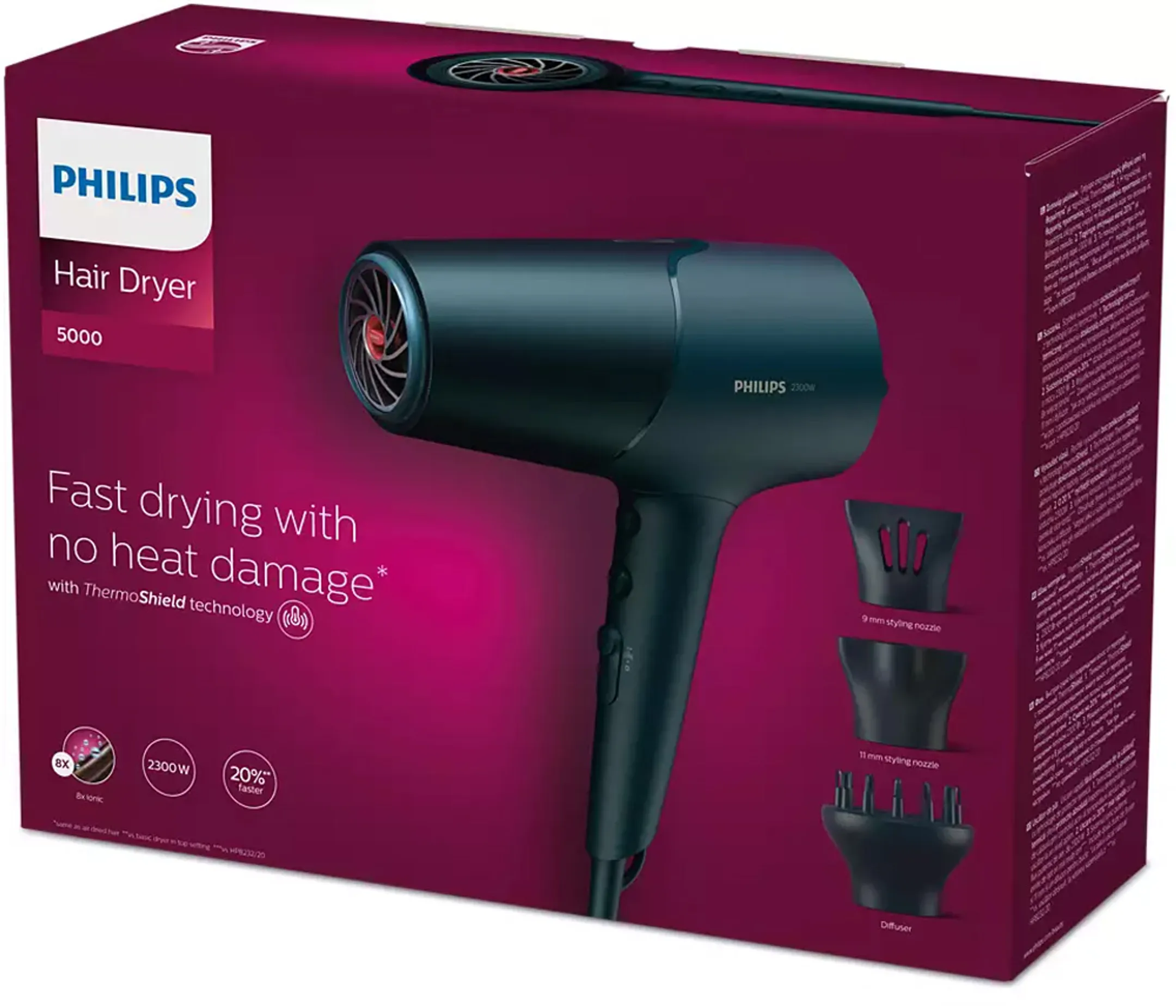 Philips Sèche-cheveux BHD512/20 image