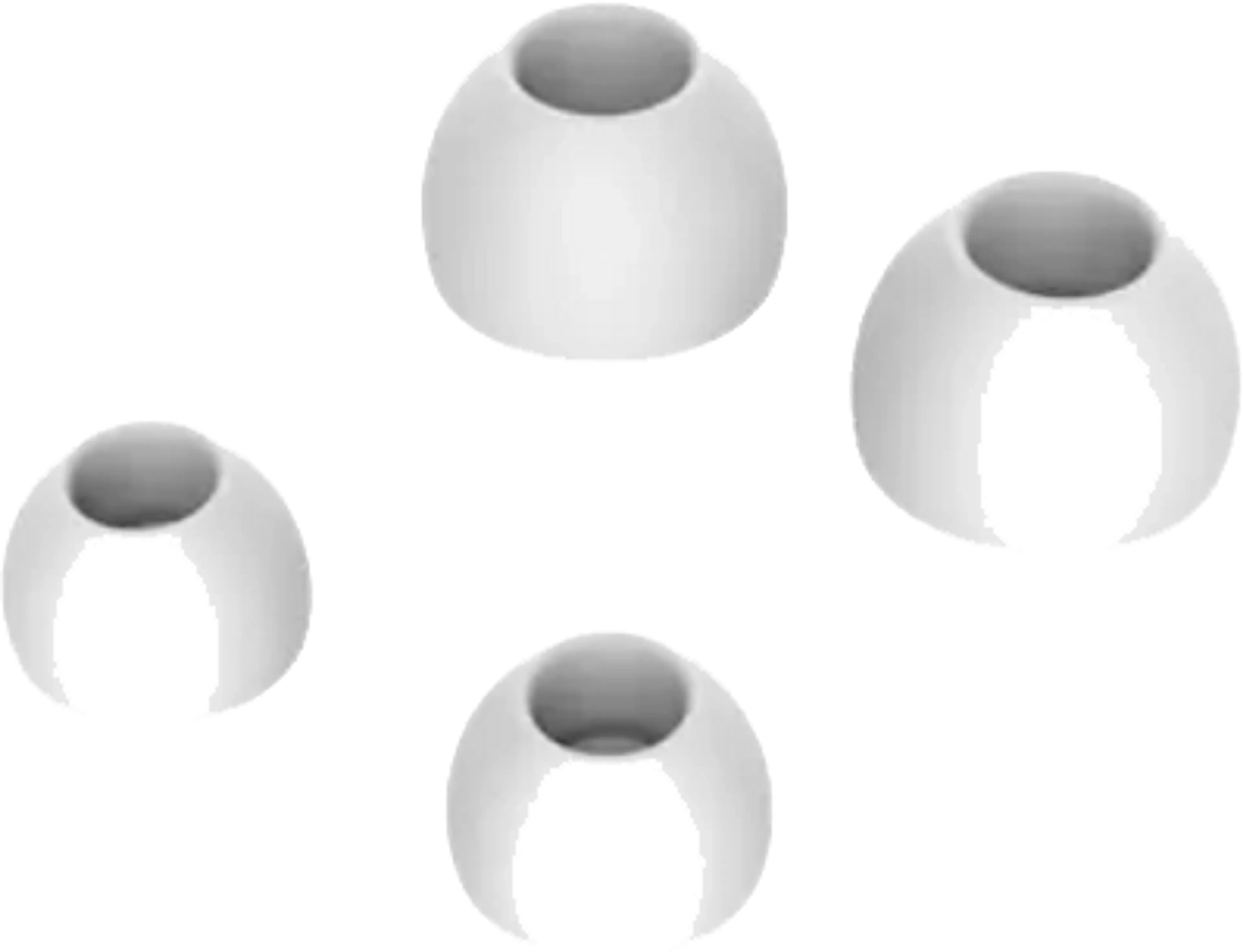 Essentiel-B IN 2 oortjes - Wit image