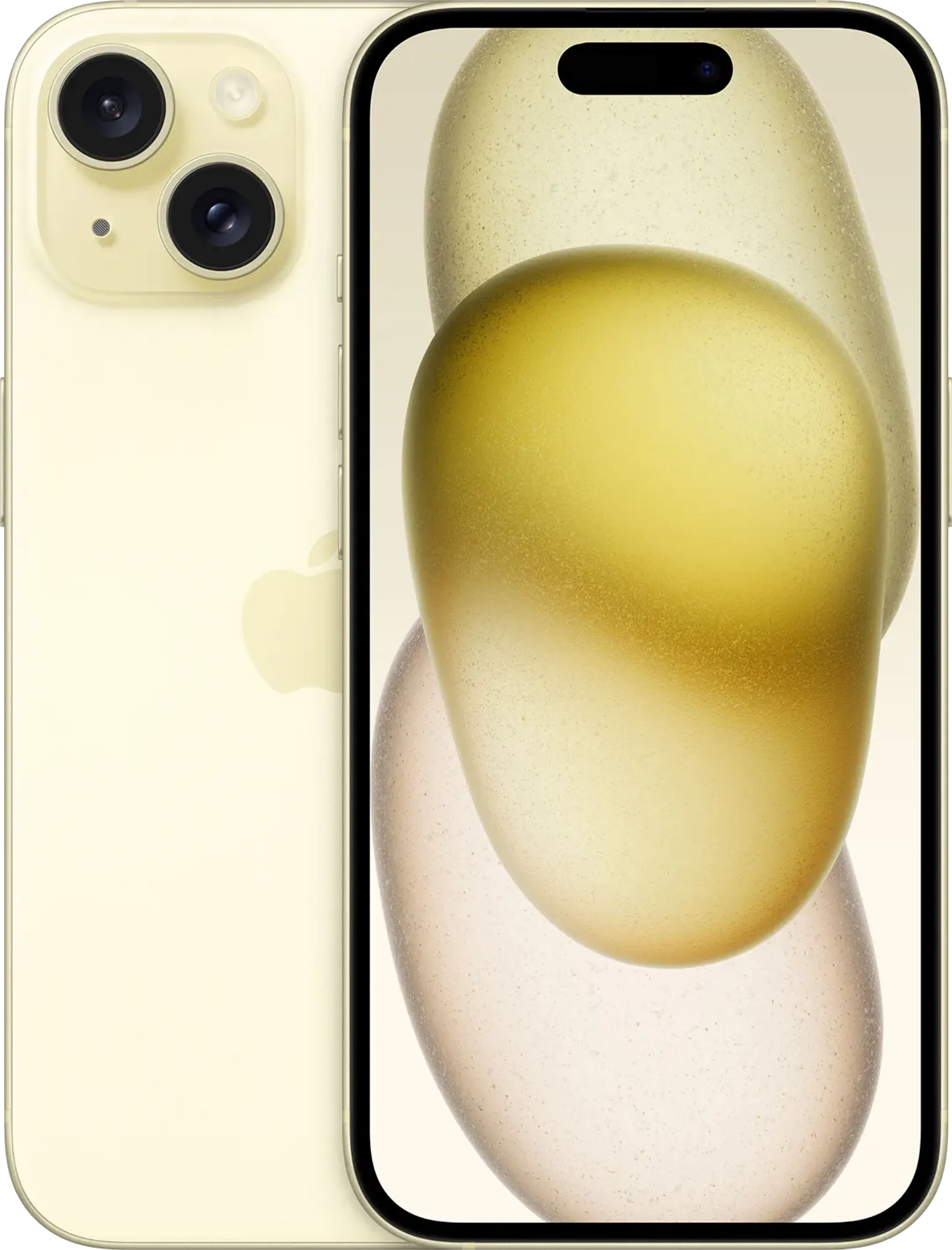 iPhone 15 256 GB Geel