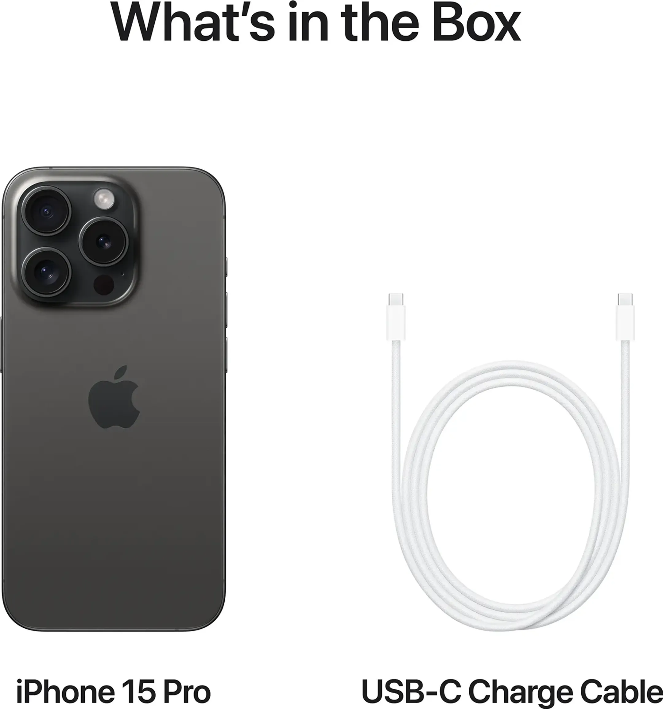Apple iPhone 15 Pro 512 GB Zwart Titanium image