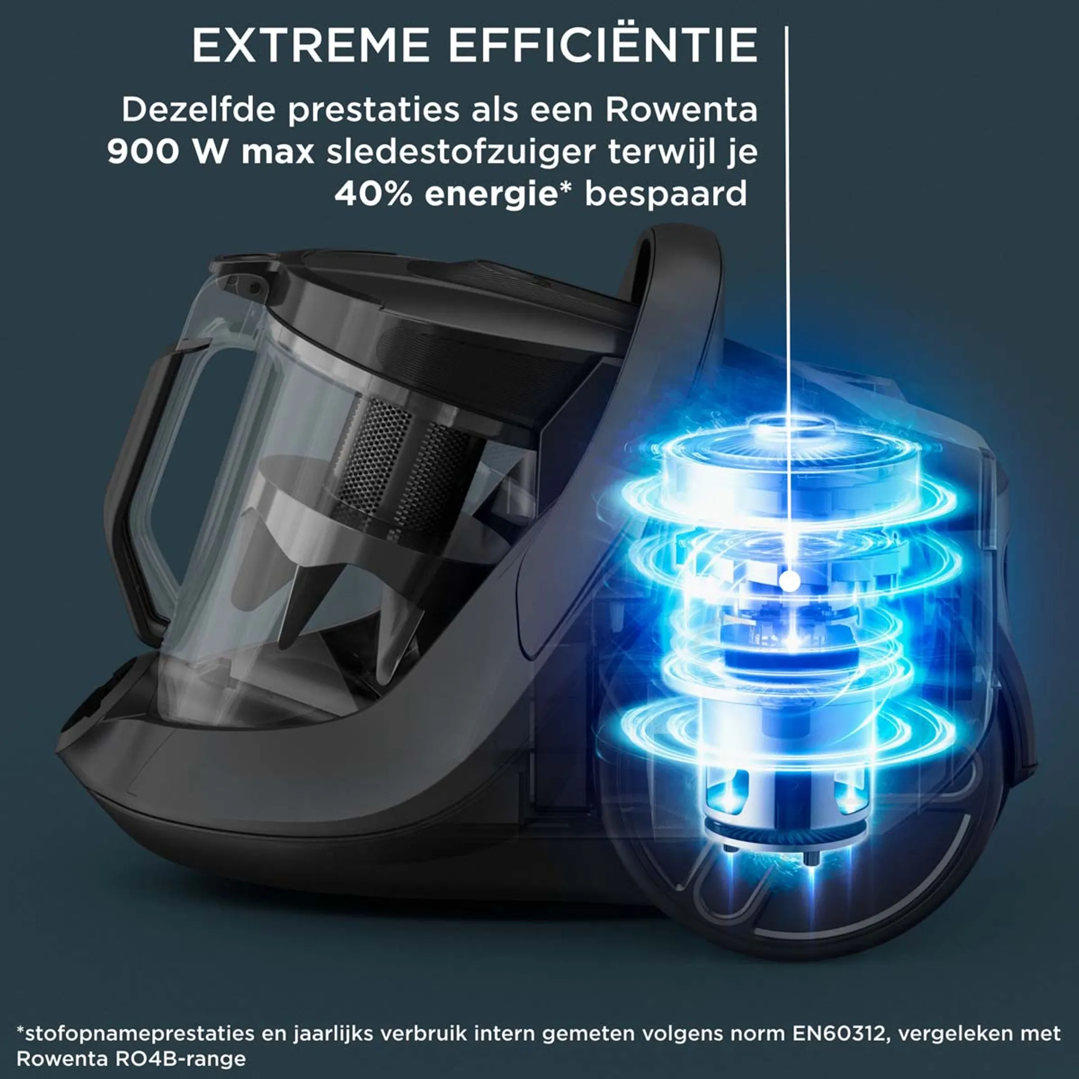 Rowenta Stofzuiger zonder zak Green Force Cyclonic Effitech RO7C32EA image