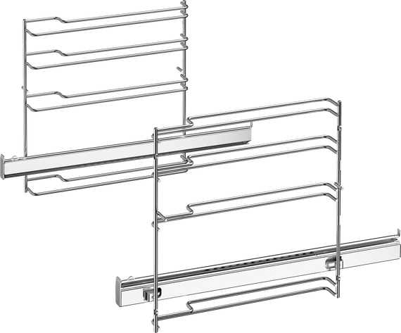 Full extension rail, 1-level HZ638D10