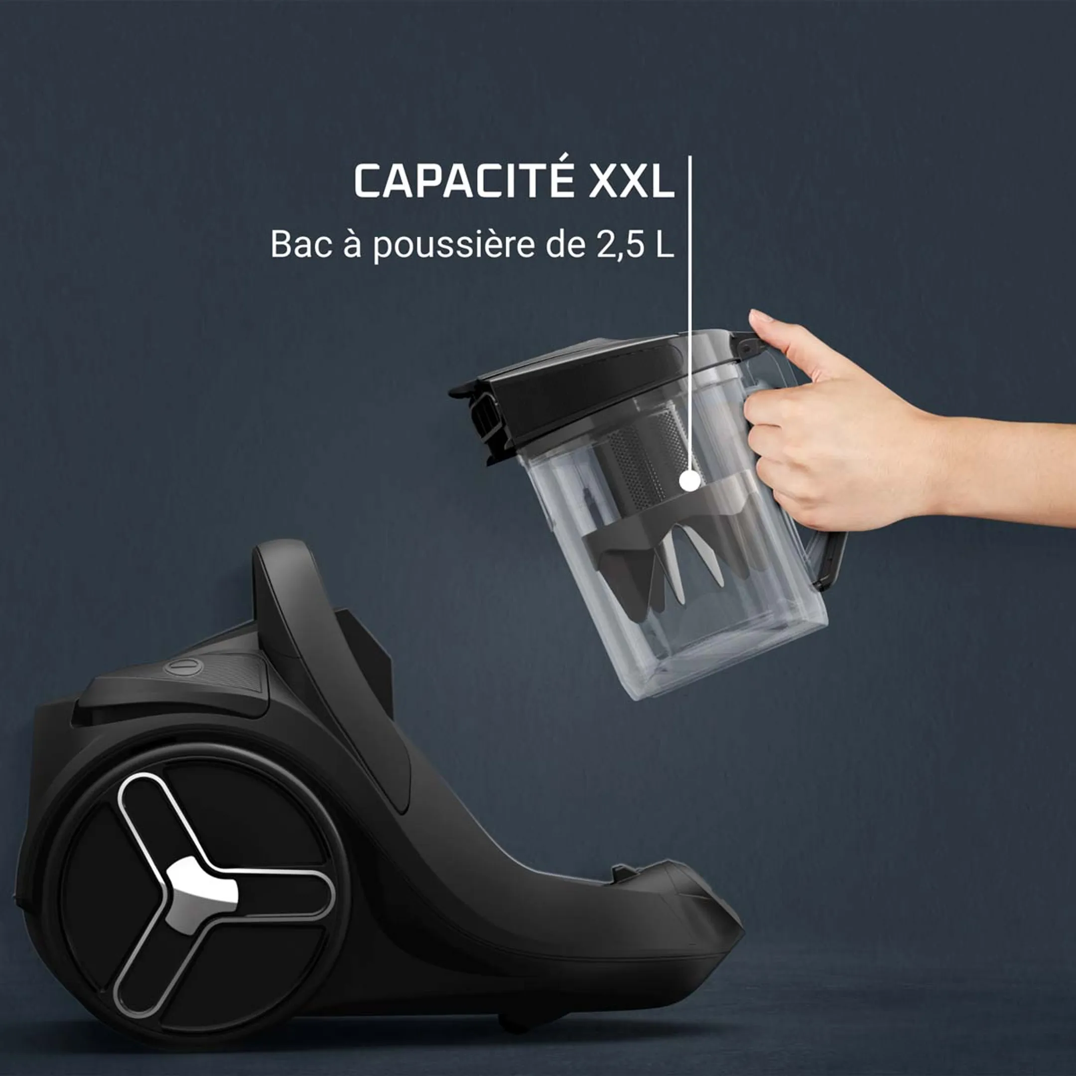 Rowenta Aspirateur sans sac Green Force Cyclonic Effitech RO7C32EA image