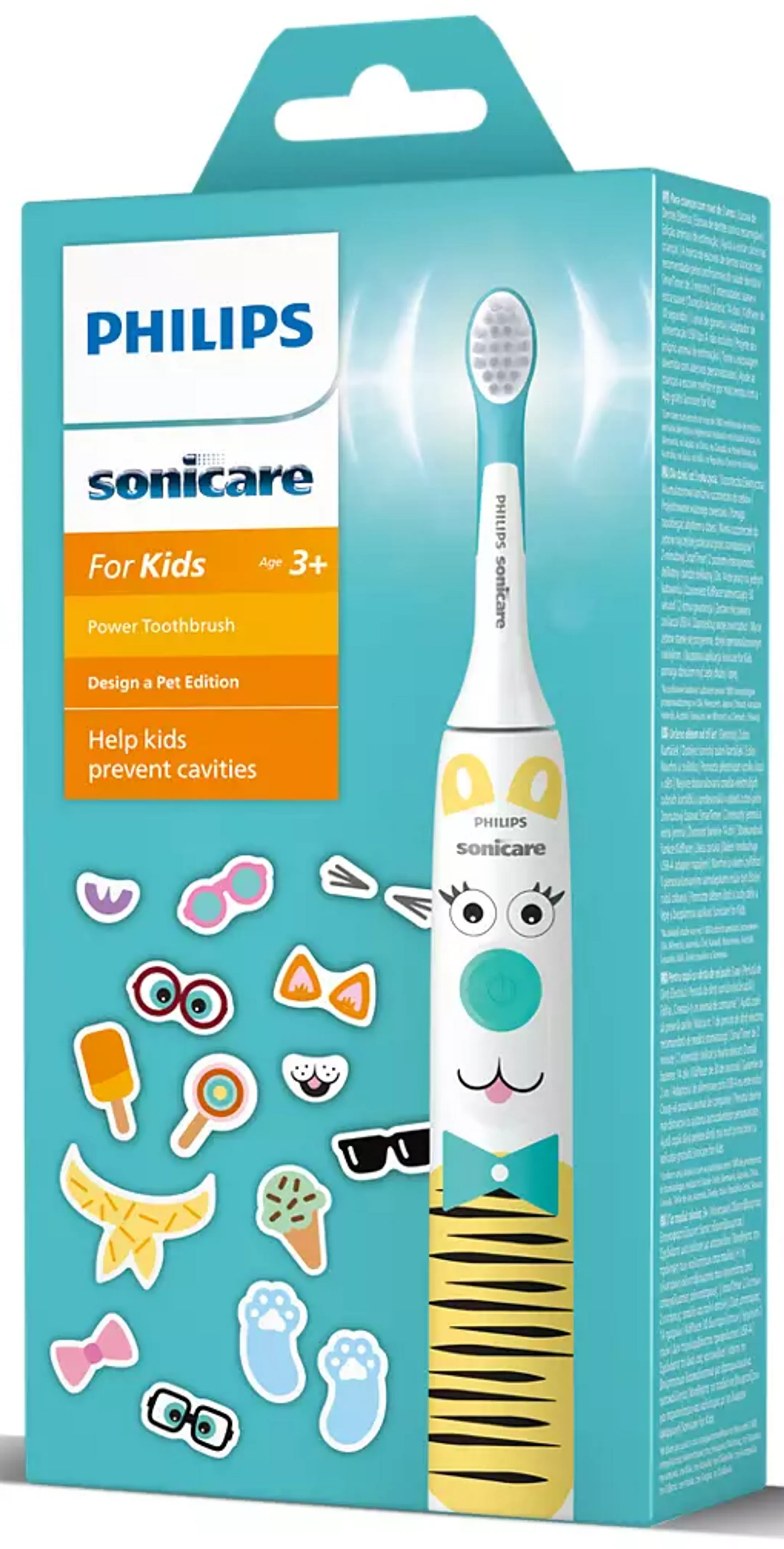 Philips Elektrische tandenborstel Sonicare for Kids HX3601/01 image