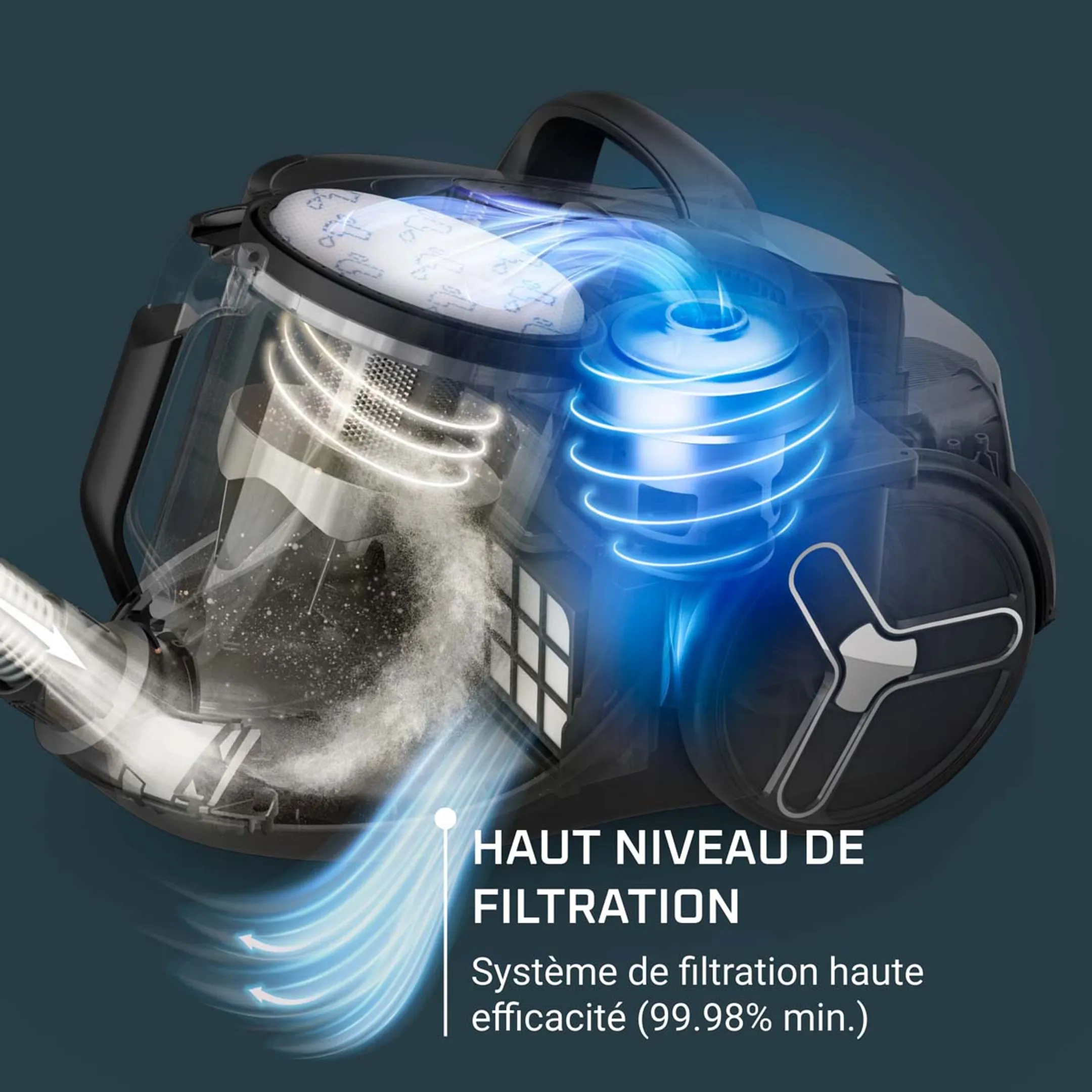 Rowenta Aspirateur sans sac Green Force Cyclonic Effitech RO7C32EA image