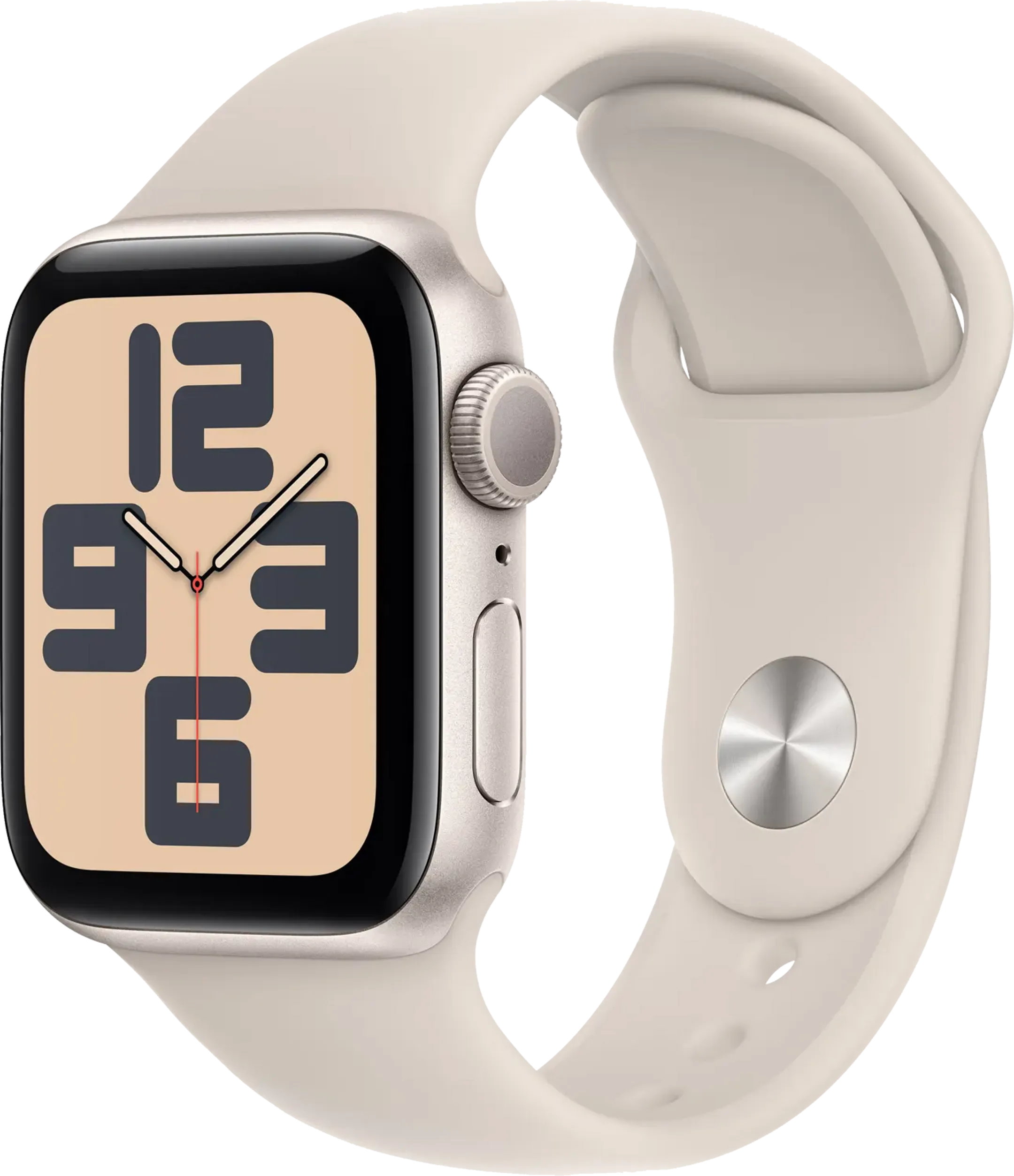 Watch SE (2023) - 40mm Starlight Aluminium/Starlight Sport Band (S/M)