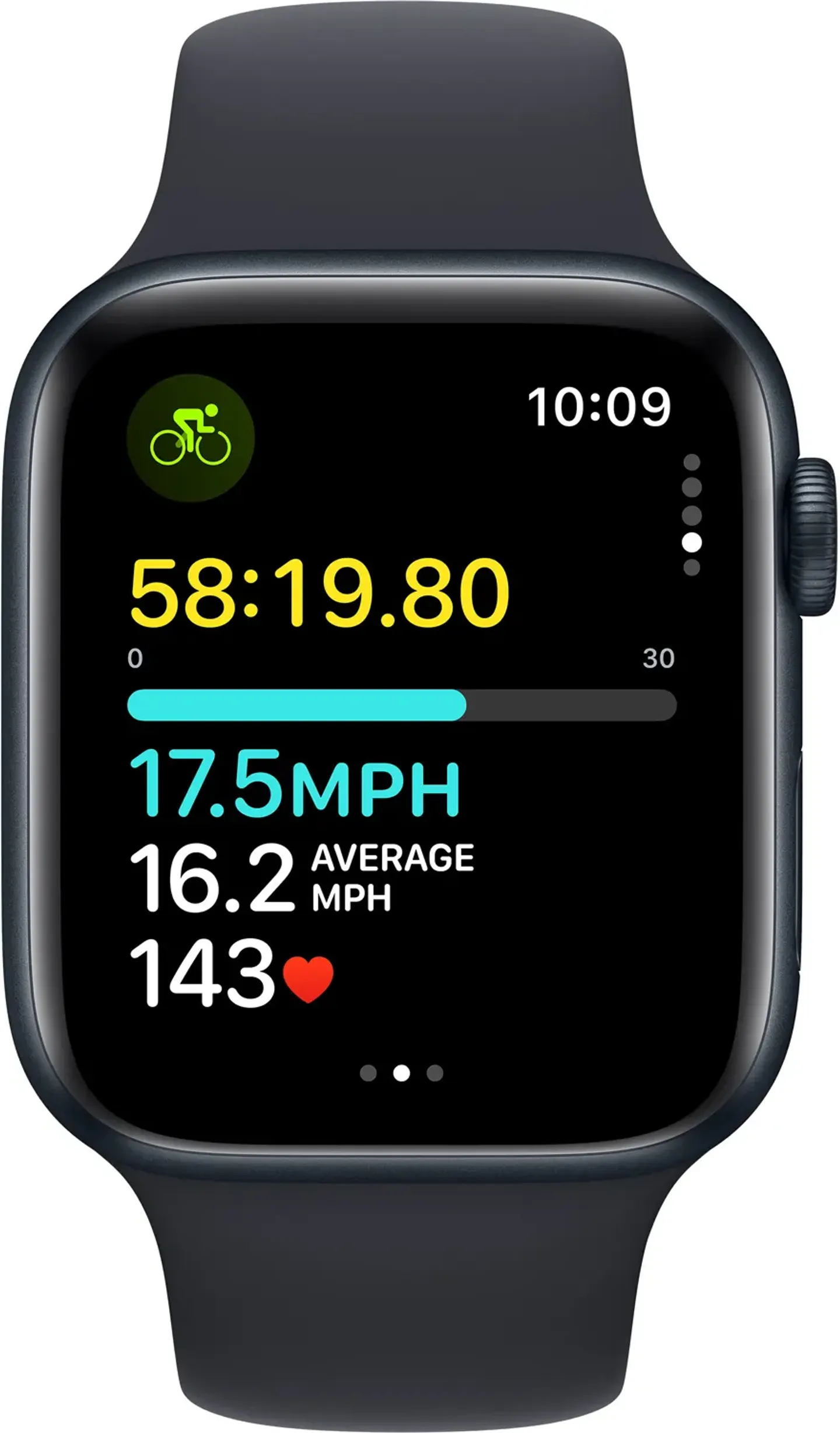Apple Watch SE (2023) LTE 44mm Midnight Aluminium/Midnight Sport Band