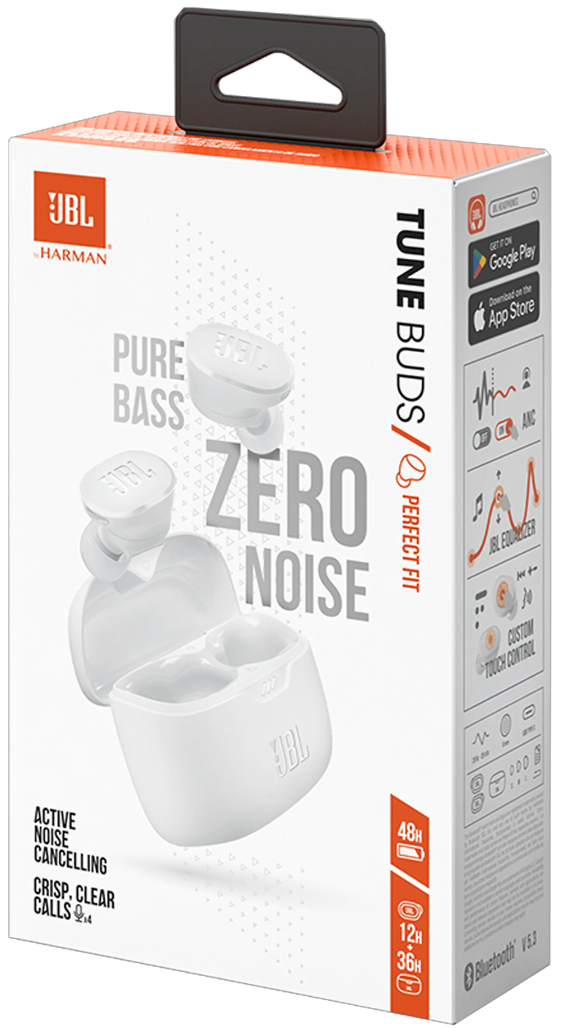 JBL Tune Buds oortjes - Wit image