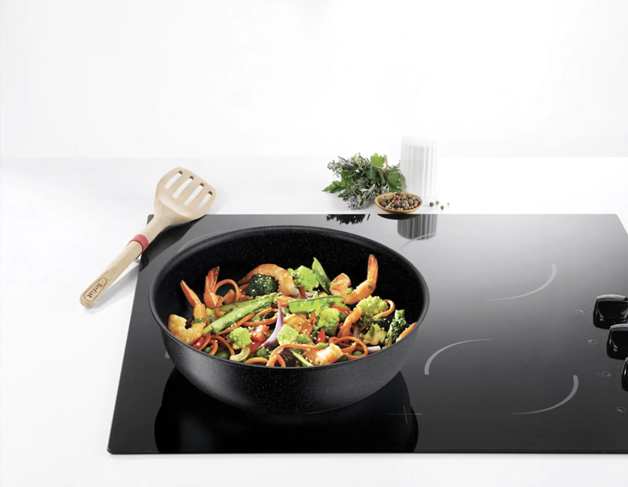 Tefal Set Casseroles Ingenio Black Stone 6pcs image