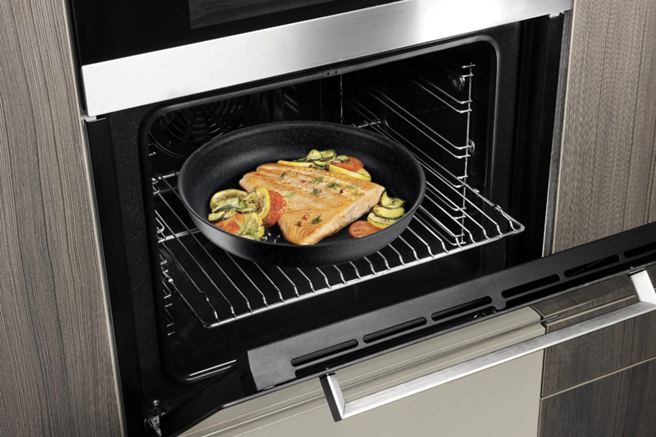 Tefal Set Casseroles Ingenio Black Stone 6pcs image