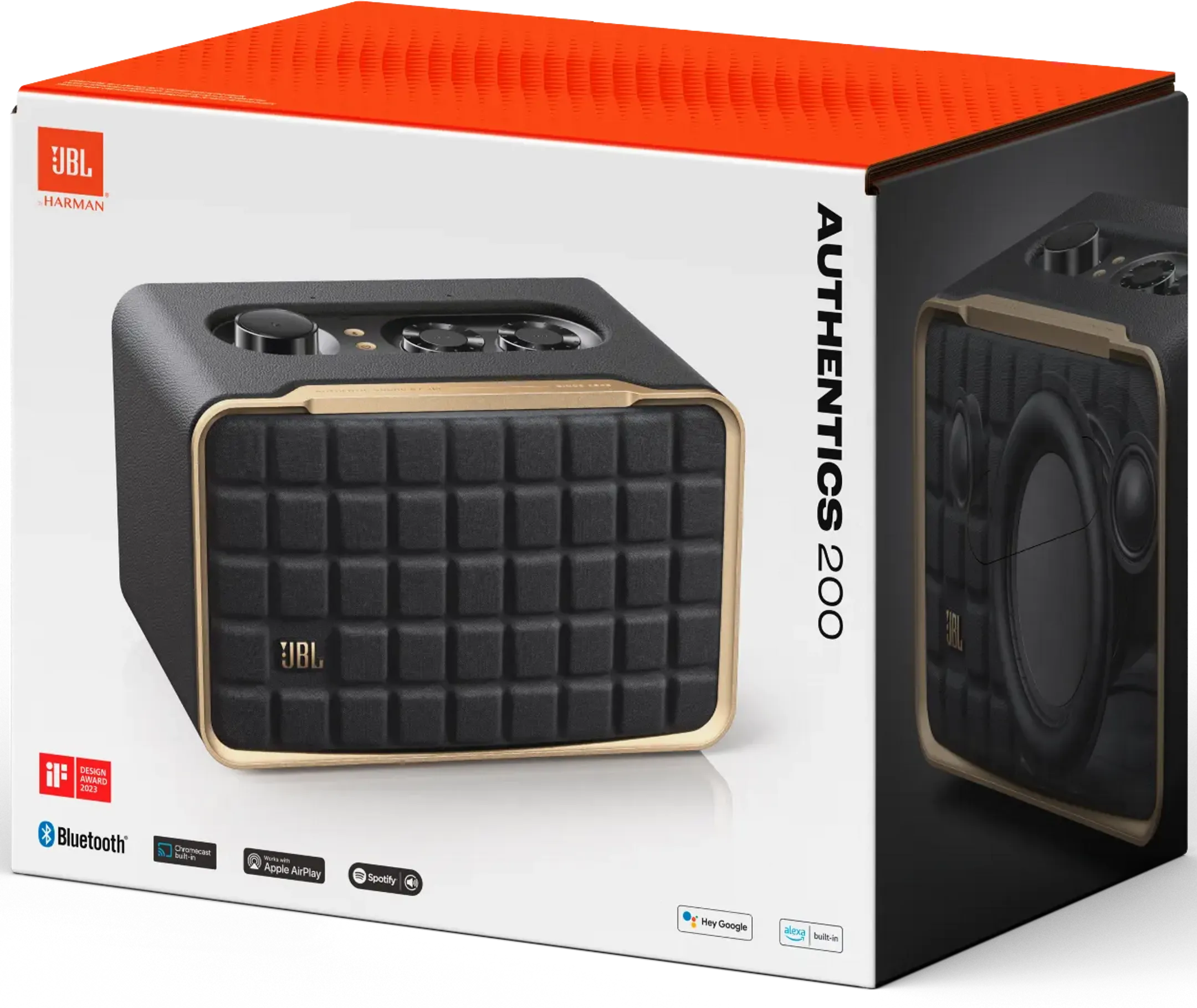 JBL Enceinte Bluetooth Authentics 200 - Noir image